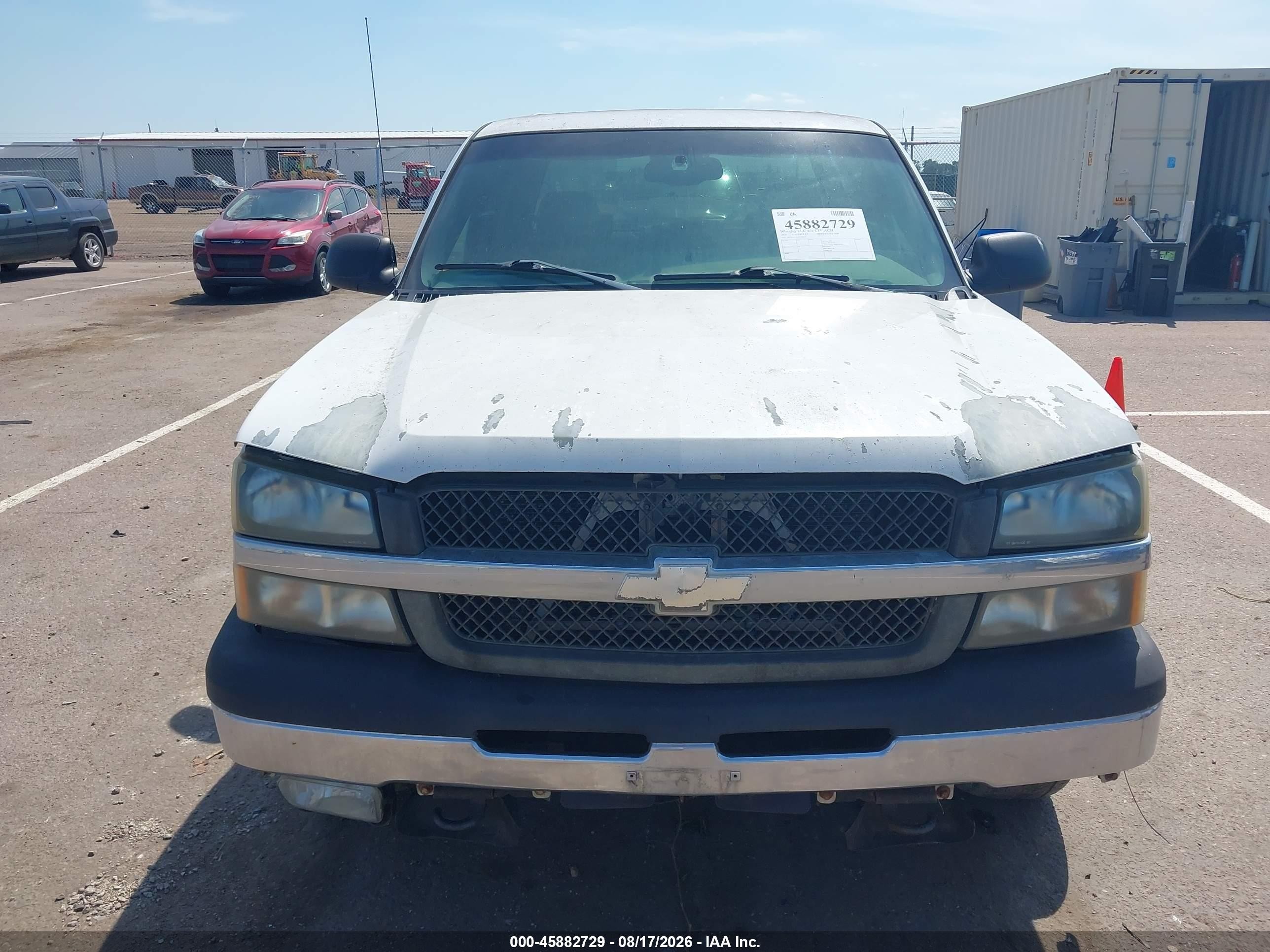 2005 Chevrolet Silverado 1500 Z71 White vin: 2GCEK13T451156257