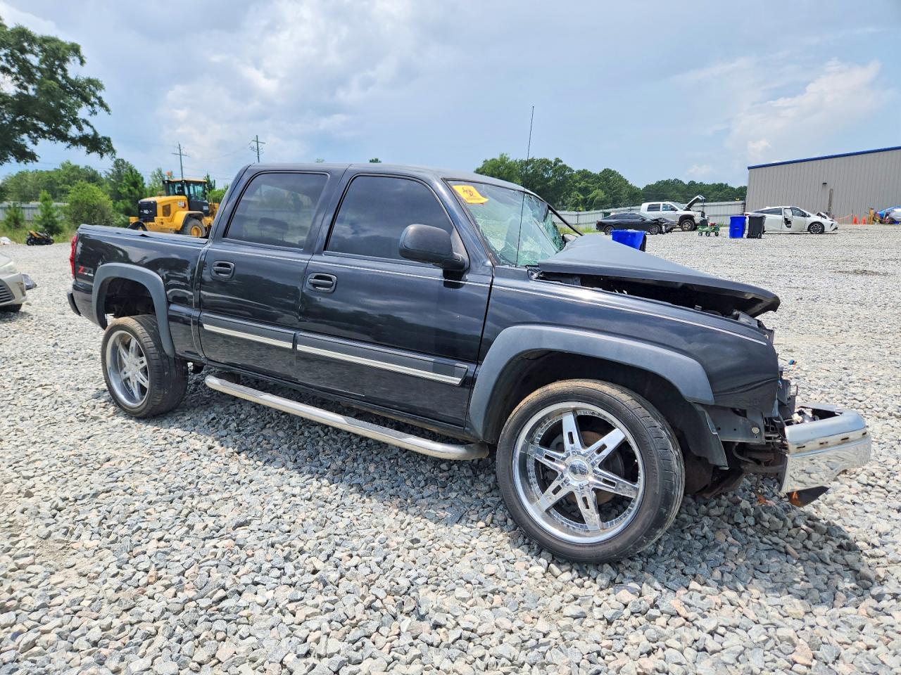 2005 Chevrolet Silverado K1500 Black vin: 2GCEK13T451250851