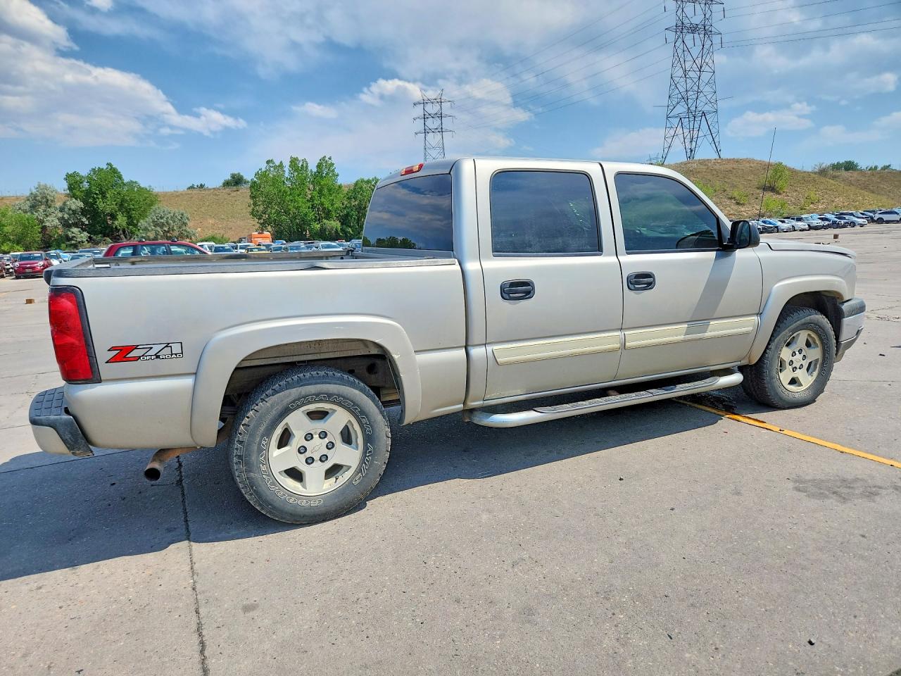 2005 Chevrolet Silverado K1500 Silver vin: 2GCEK13T451385845