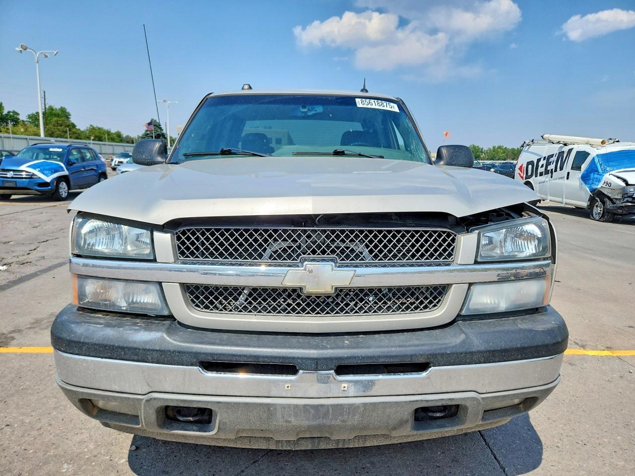 2005 Chevrolet Silverado K1500 Silver vin: 2GCEK13T451385845