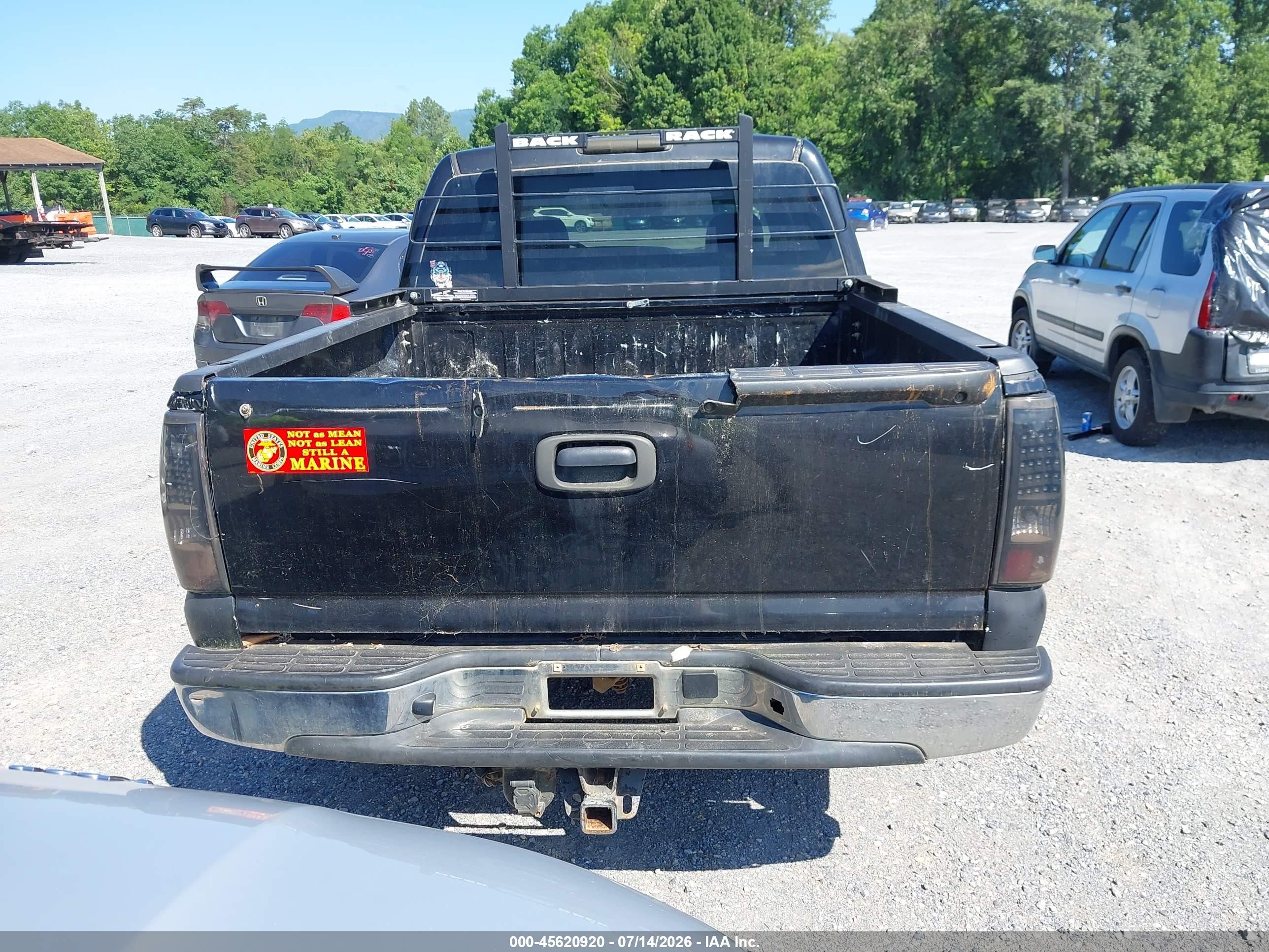 2006 Chevrolet Silverado 1500 Lt1 Black vin: 2GCEK13T461144255
