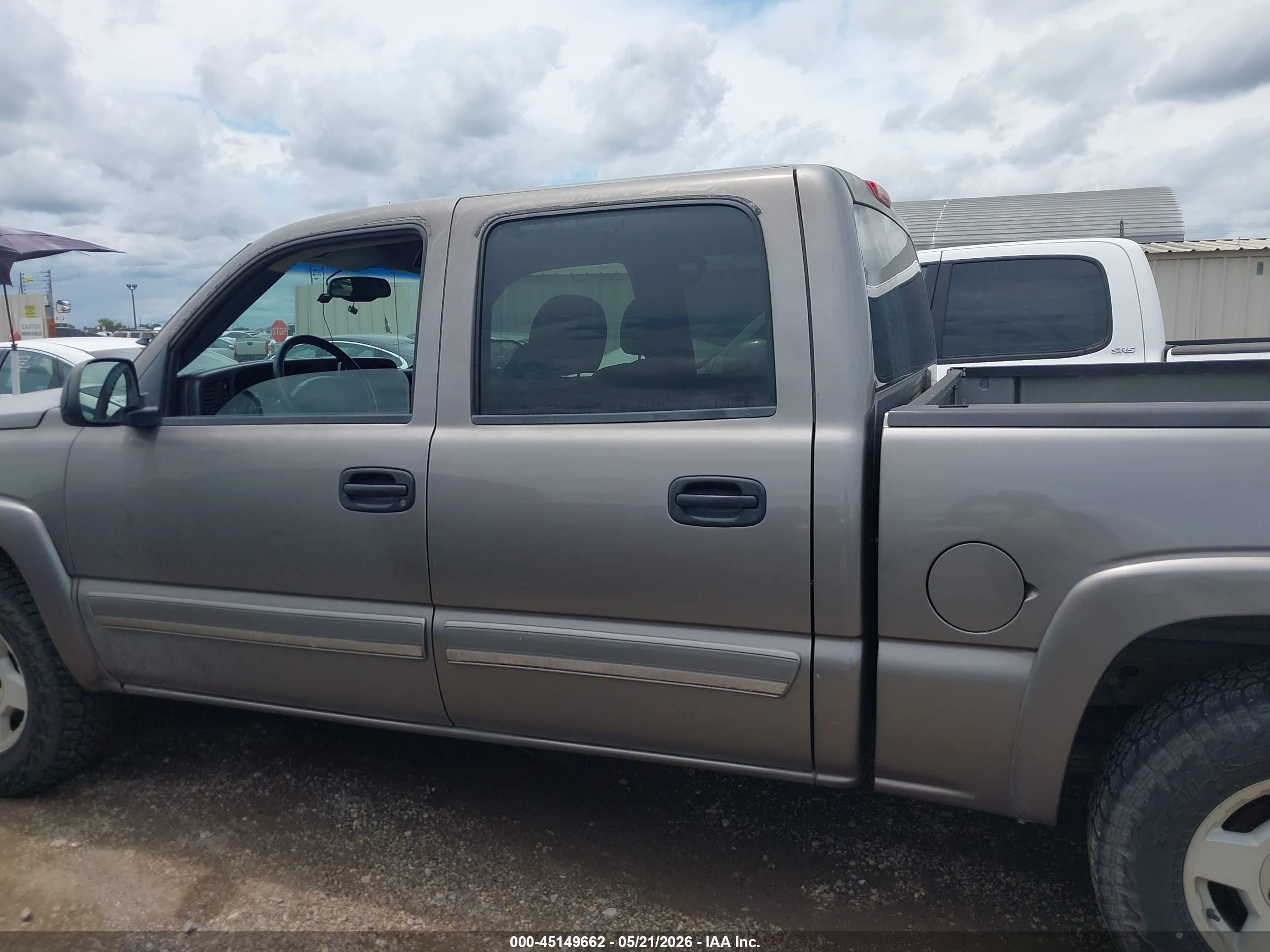 2006 Chevrolet Silverado 1500 Lt2 Gray vin: 2GCEK13T461188921
