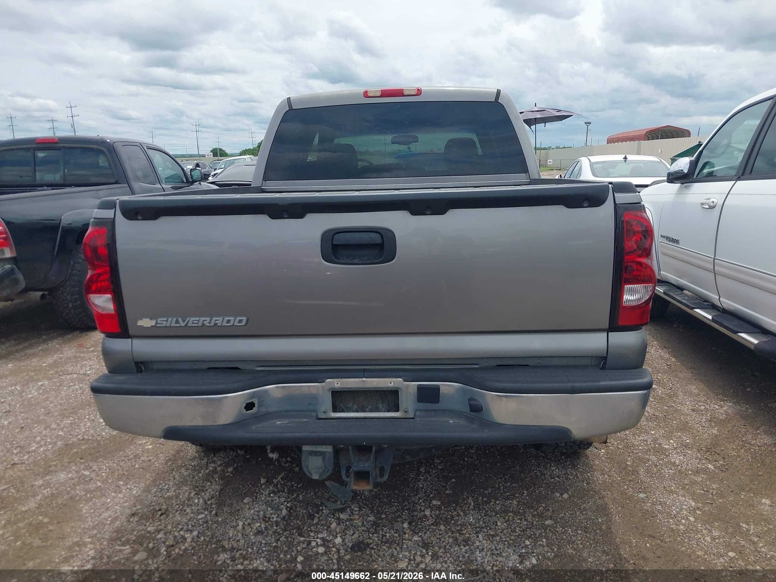 2006 Chevrolet Silverado 1500 Lt2 Gray vin: 2GCEK13T461188921