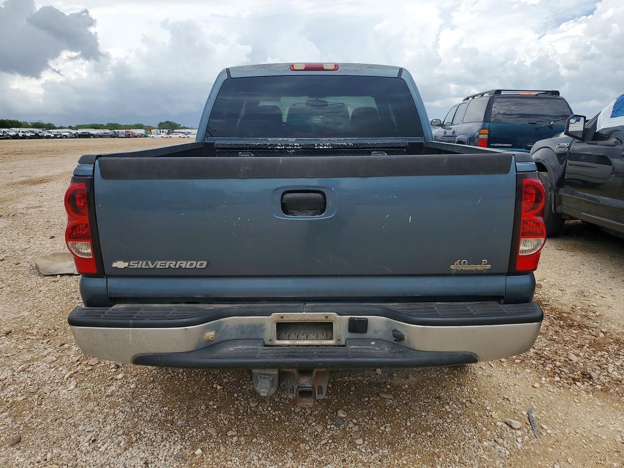 2006 Chevrolet Silverado K1500 Blue vin: 2GCEK13T461198607