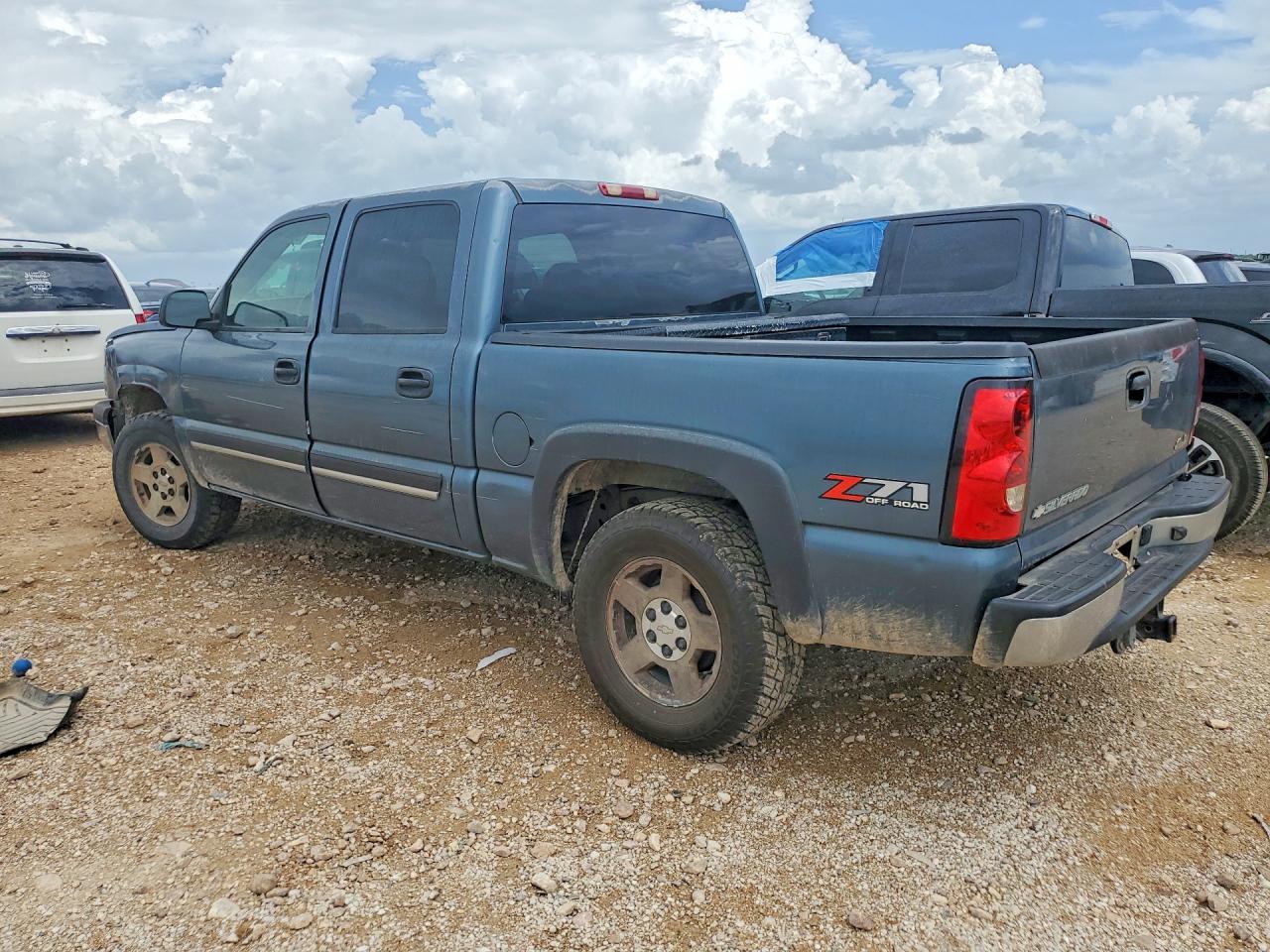 2006 Chevrolet Silverado K1500 Blue vin: 2GCEK13T461198607