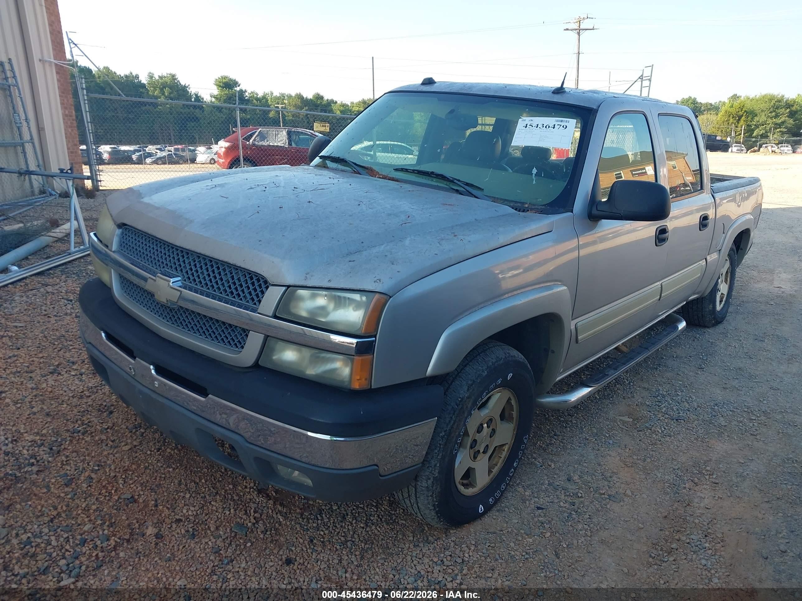 2004 Chevrolet Silverado 1500 Z71 Серебряный vin: 2GCEK13T541421928