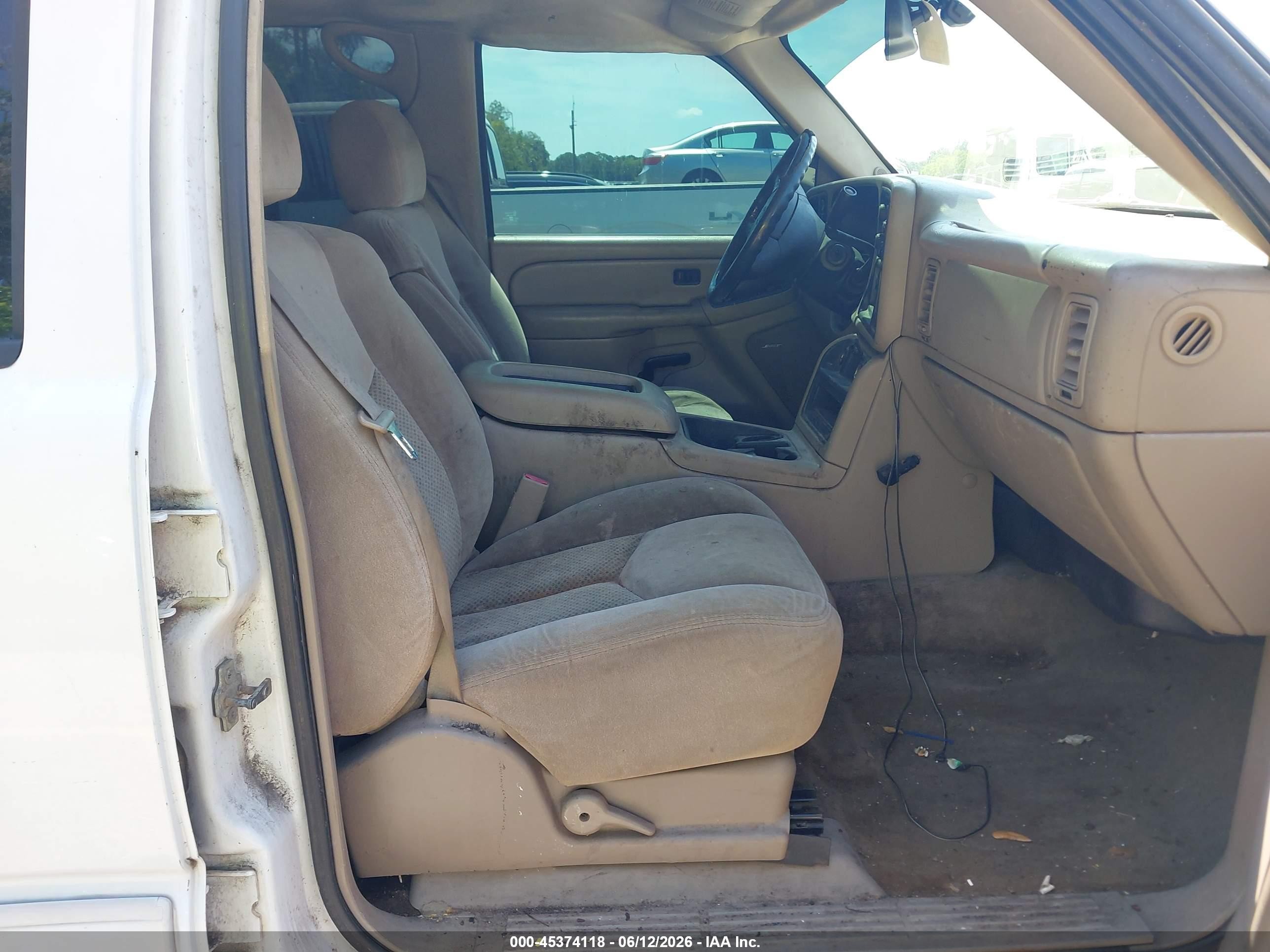 2005 Chevrolet Silverado 1500 Z71 White vin: 2GCEK13T551112977