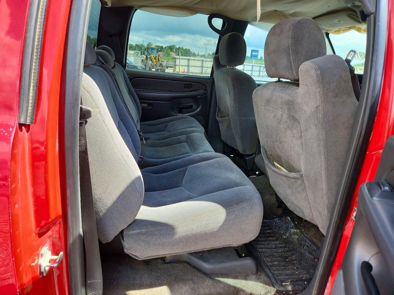 2005 Chevrolet Silverado K1500 Red vin: 2GCEK13T551191261