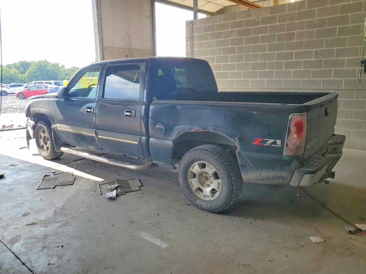 2005 Chevrolet Silverado K1500 Black vin: 2GCEK13T551257288