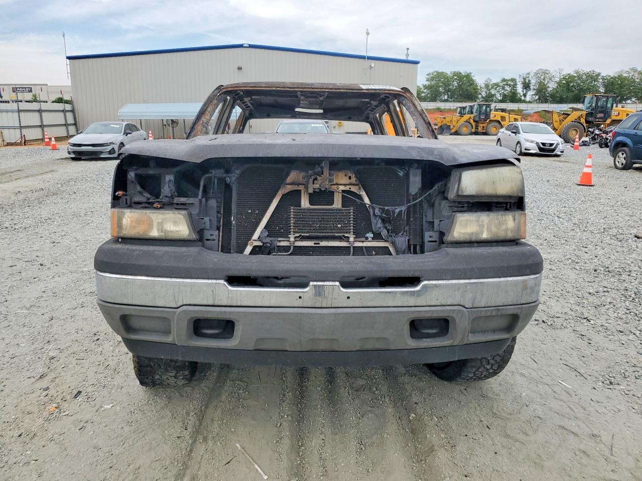 2005 Chevrolet Silverado K1500 Gray vin: 2GCEK13T551282854