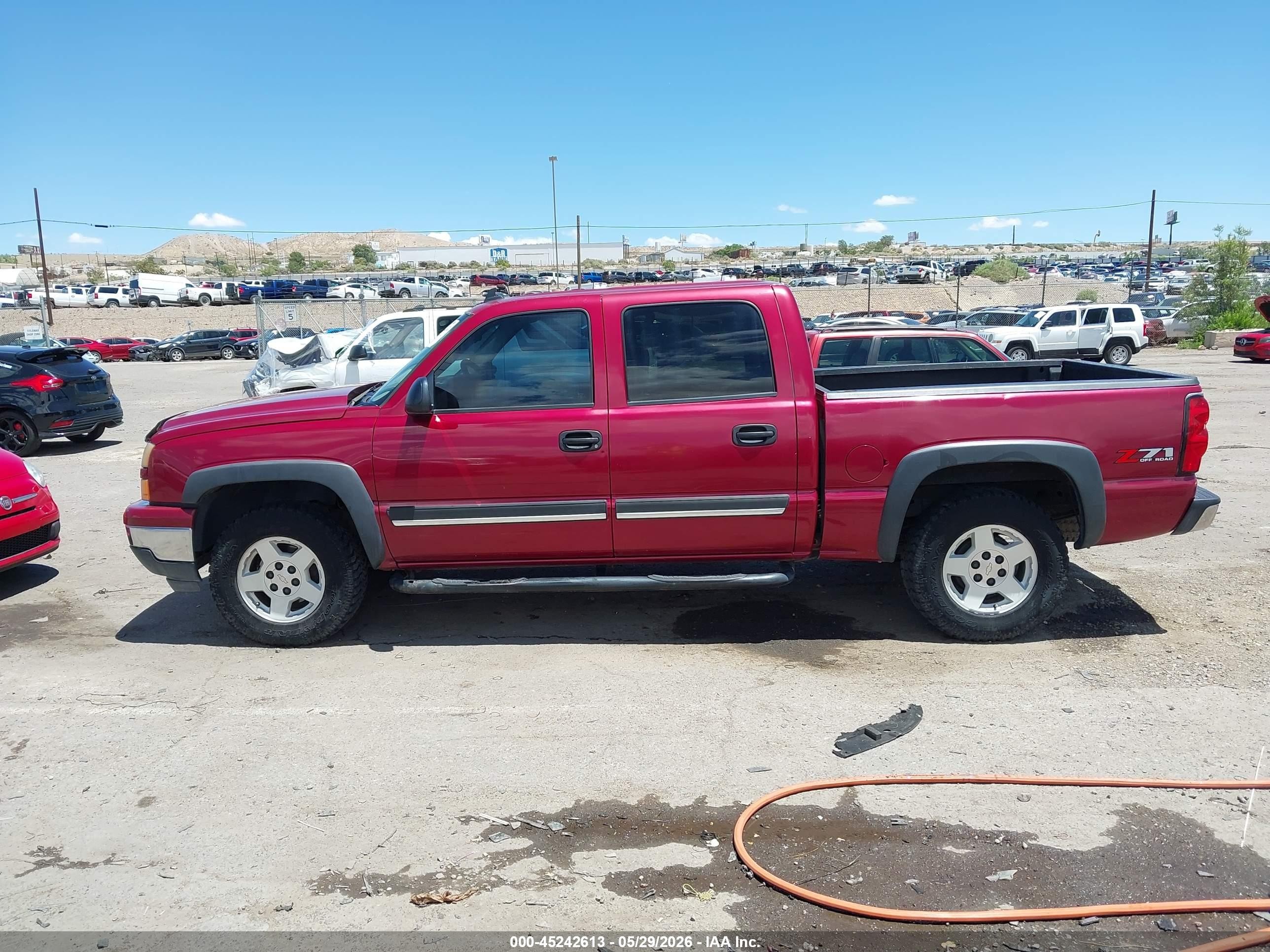 2006 Chevrolet Silverado 1500 Lt1 Red vin: 2GCEK13T561156172