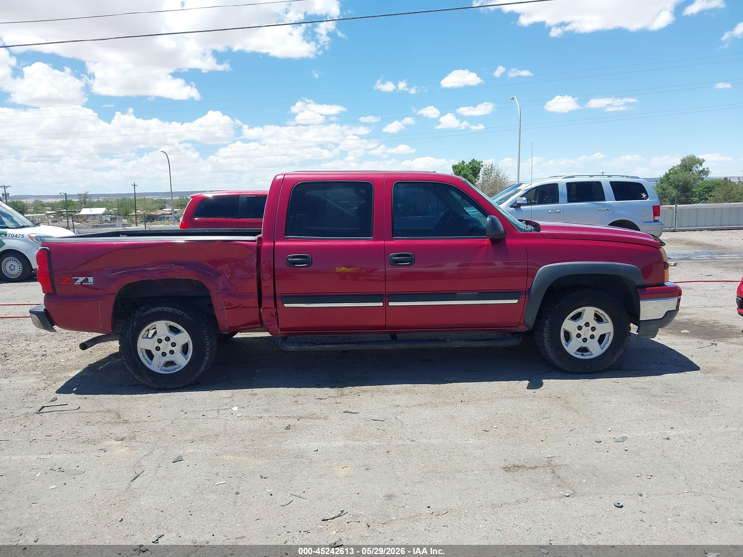 2006 Chevrolet Silverado 1500 Lt1 Red vin: 2GCEK13T561156172
