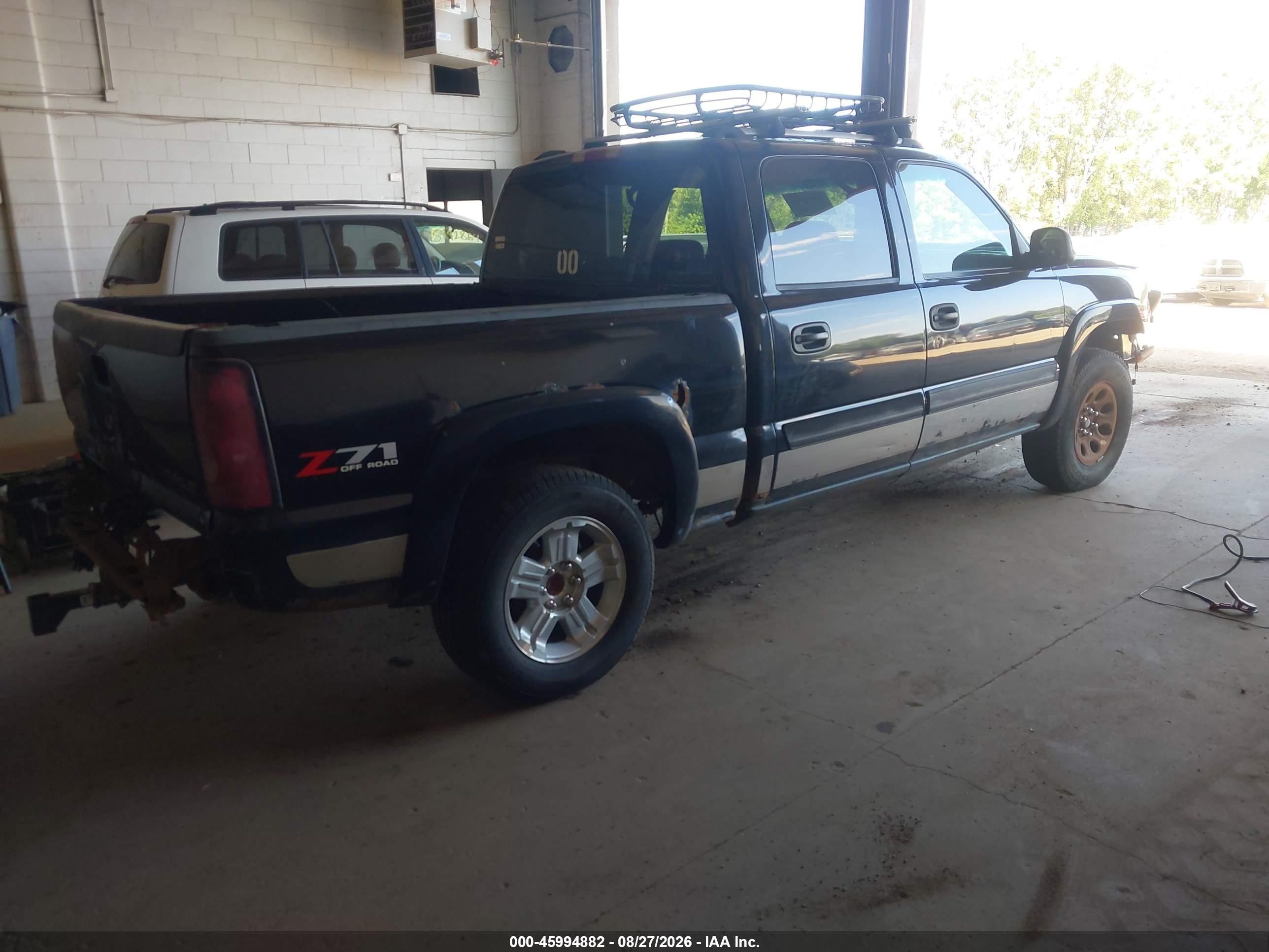 2006 Chevrolet Silverado 1500 Lt3 Black vin: 2GCEK13T561189916