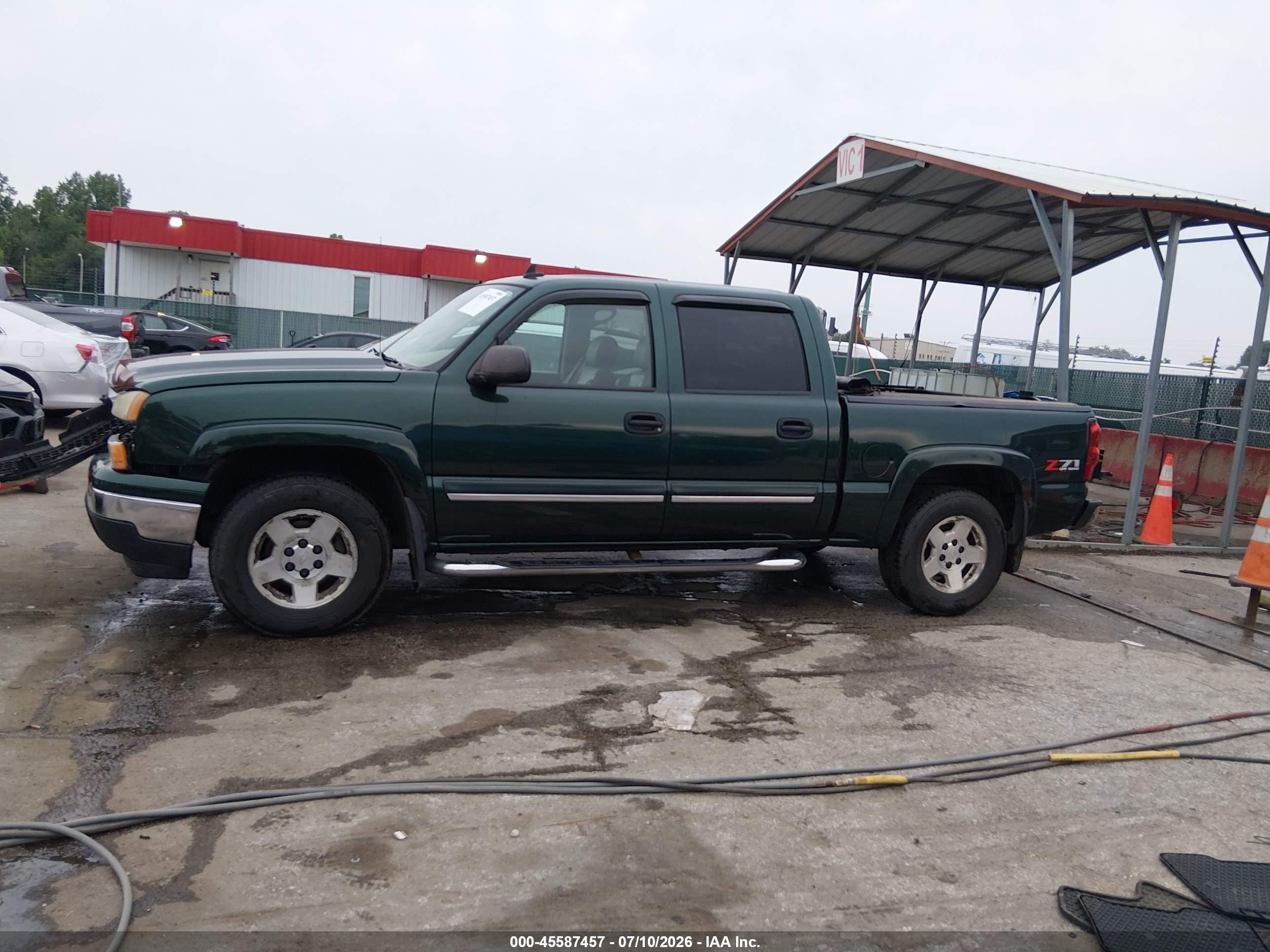 2006 Chevrolet Silverado 1500 Lt3 Green vin: 2GCEK13T561194789