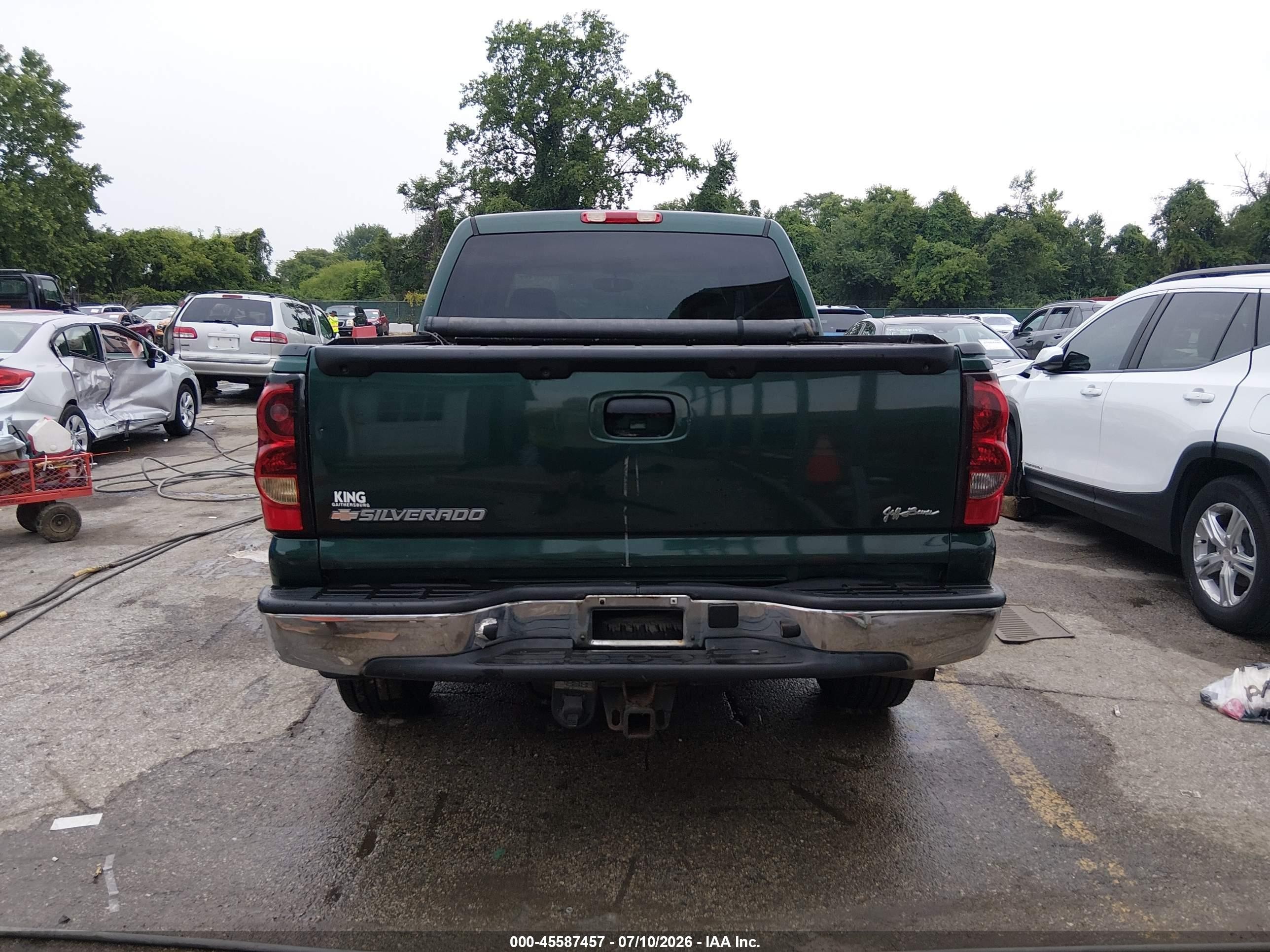 2006 Chevrolet Silverado 1500 Lt3 Green vin: 2GCEK13T561194789