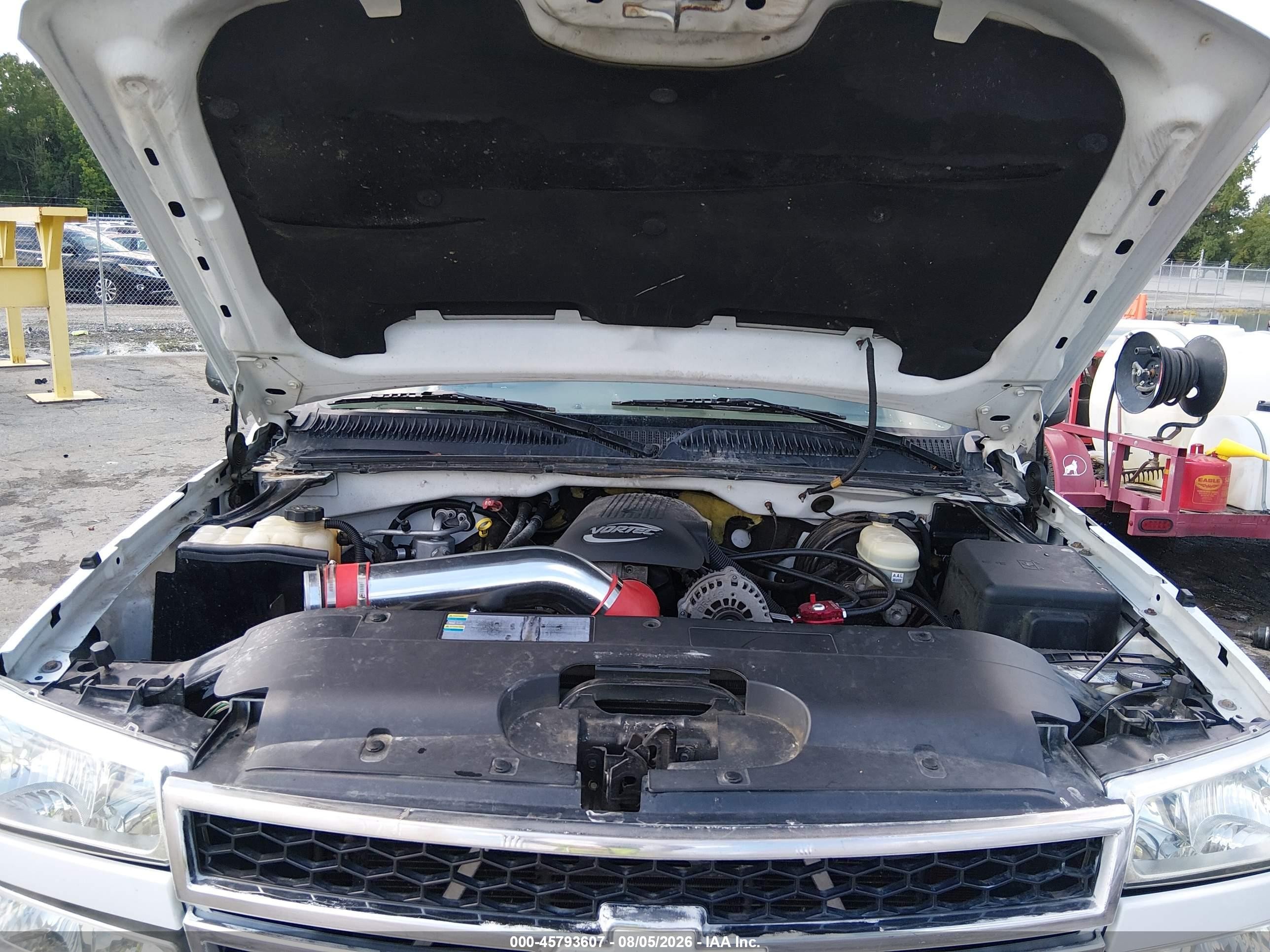 2006 Chevrolet Silverado 1500 Lt3 White vin: 2GCEK13T561211235