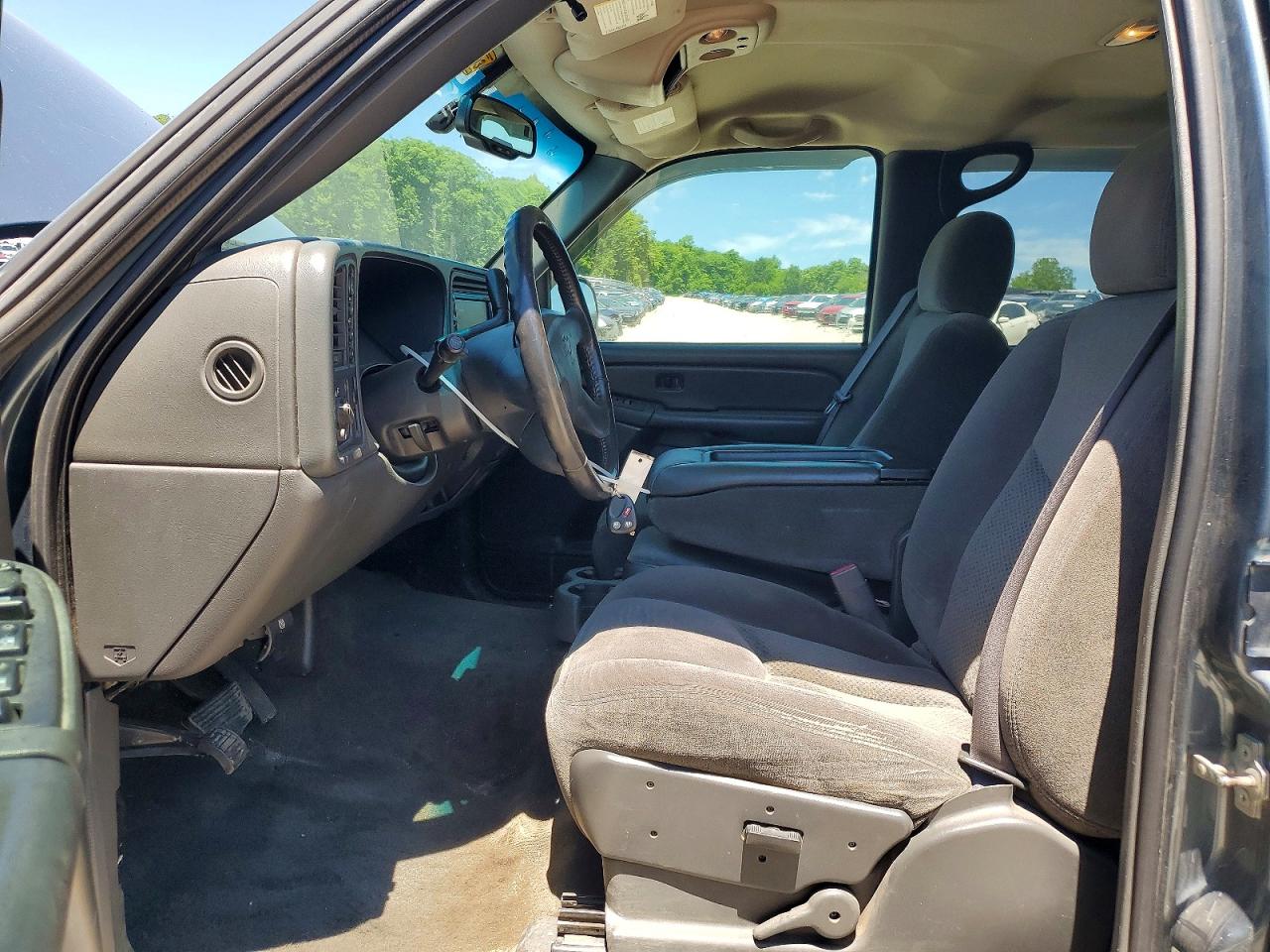 2006 Chevrolet Silverado K1500 Blue vin: 2GCEK13T561221943
