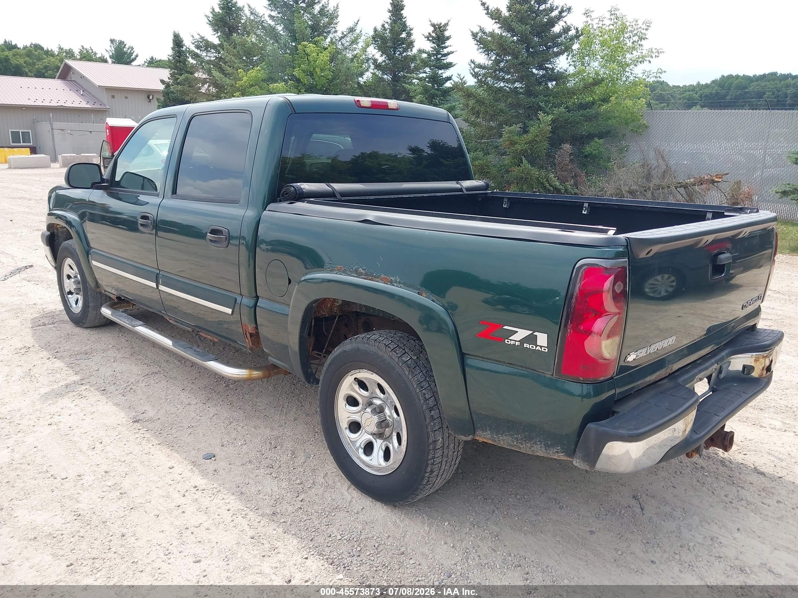 2004 Chevrolet Silverado 1500 Z71 Зеленый vin: 2GCEK13T641361643