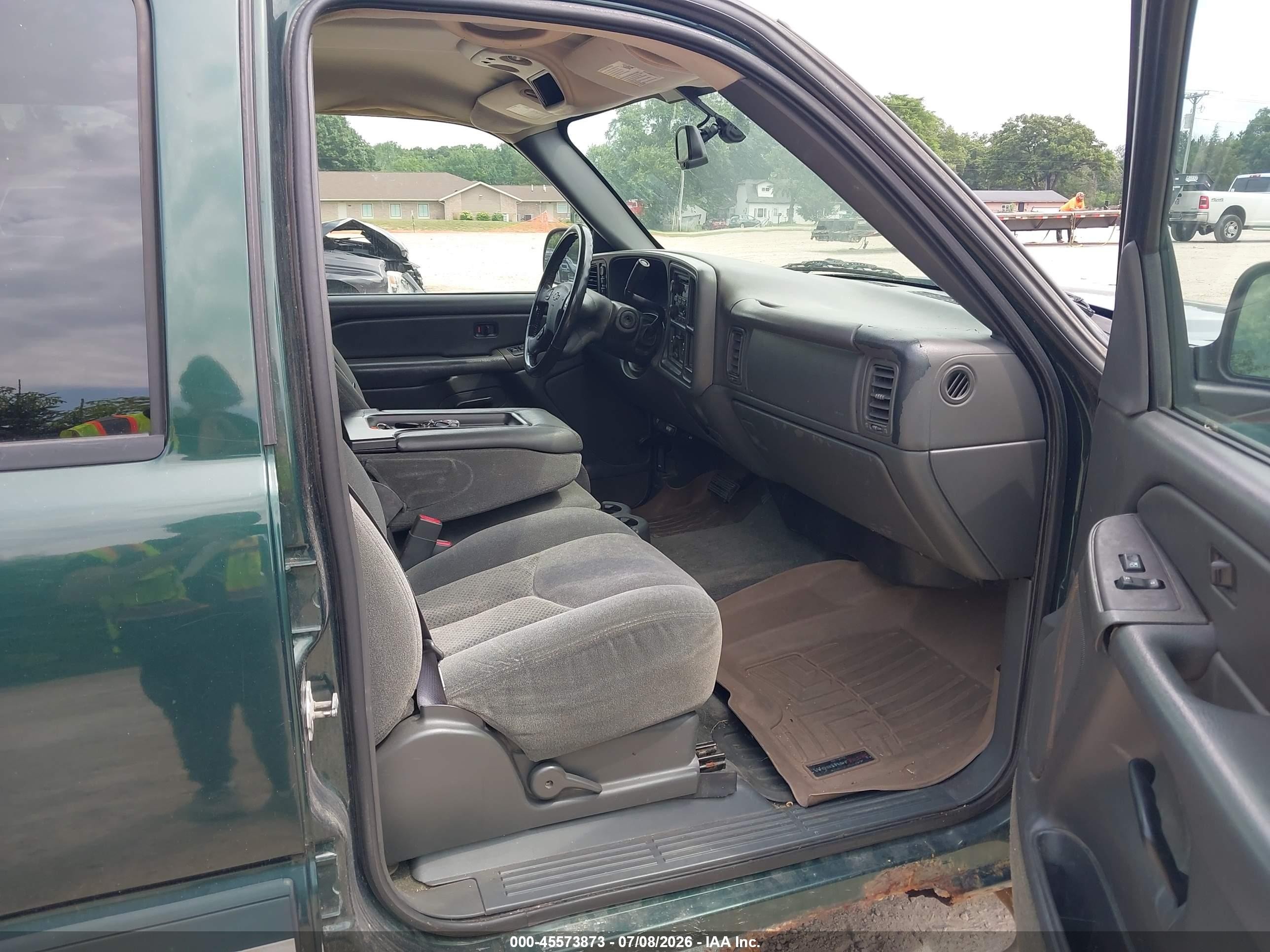 2004 Chevrolet Silverado 1500 Z71 Зеленый vin: 2GCEK13T641361643