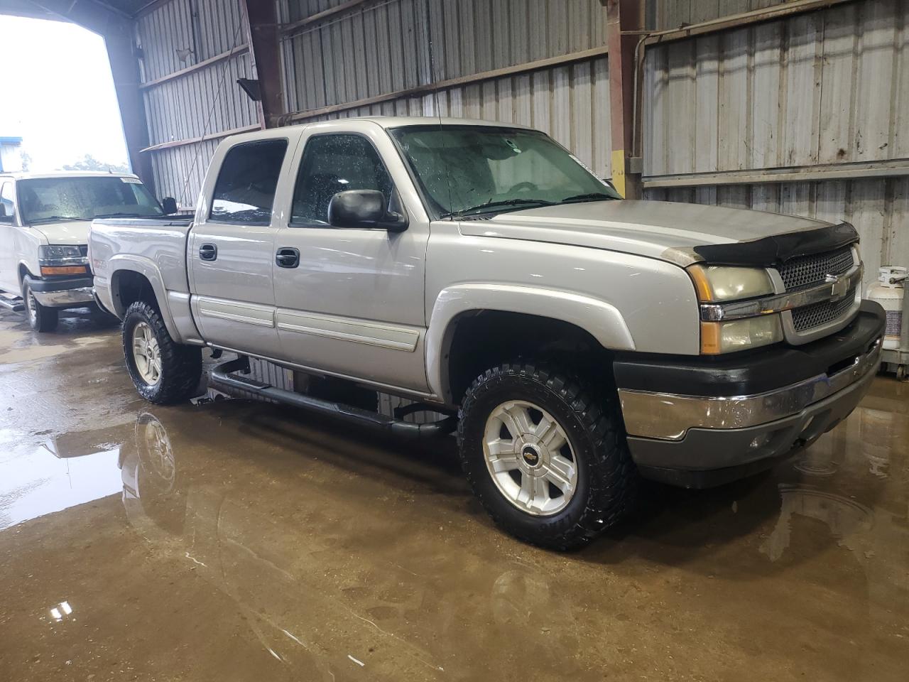 2005 Chevrolet Silverado K1500 Beige vin: 2GCEK13T651277002