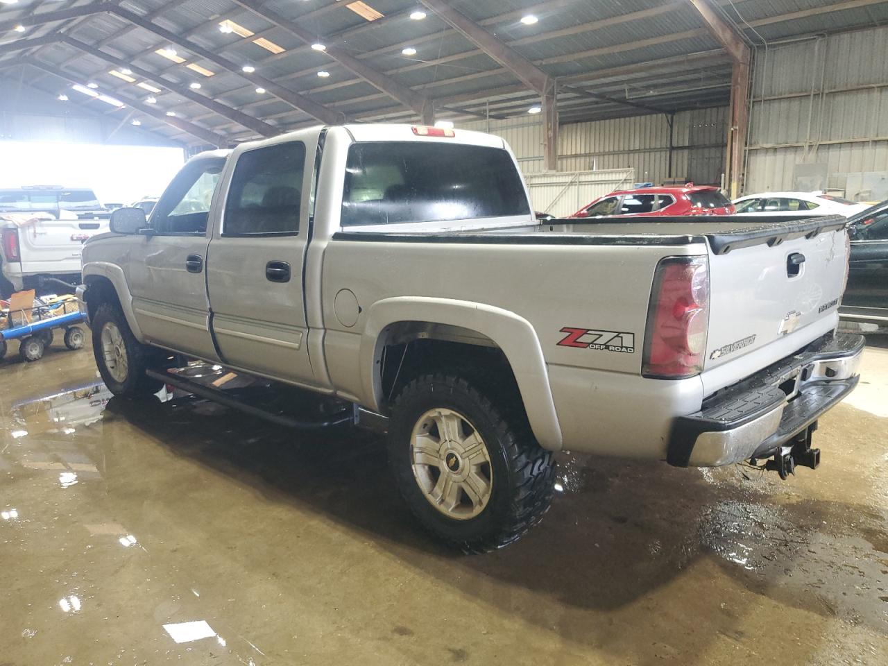 2005 Chevrolet Silverado K1500 Beige vin: 2GCEK13T651277002