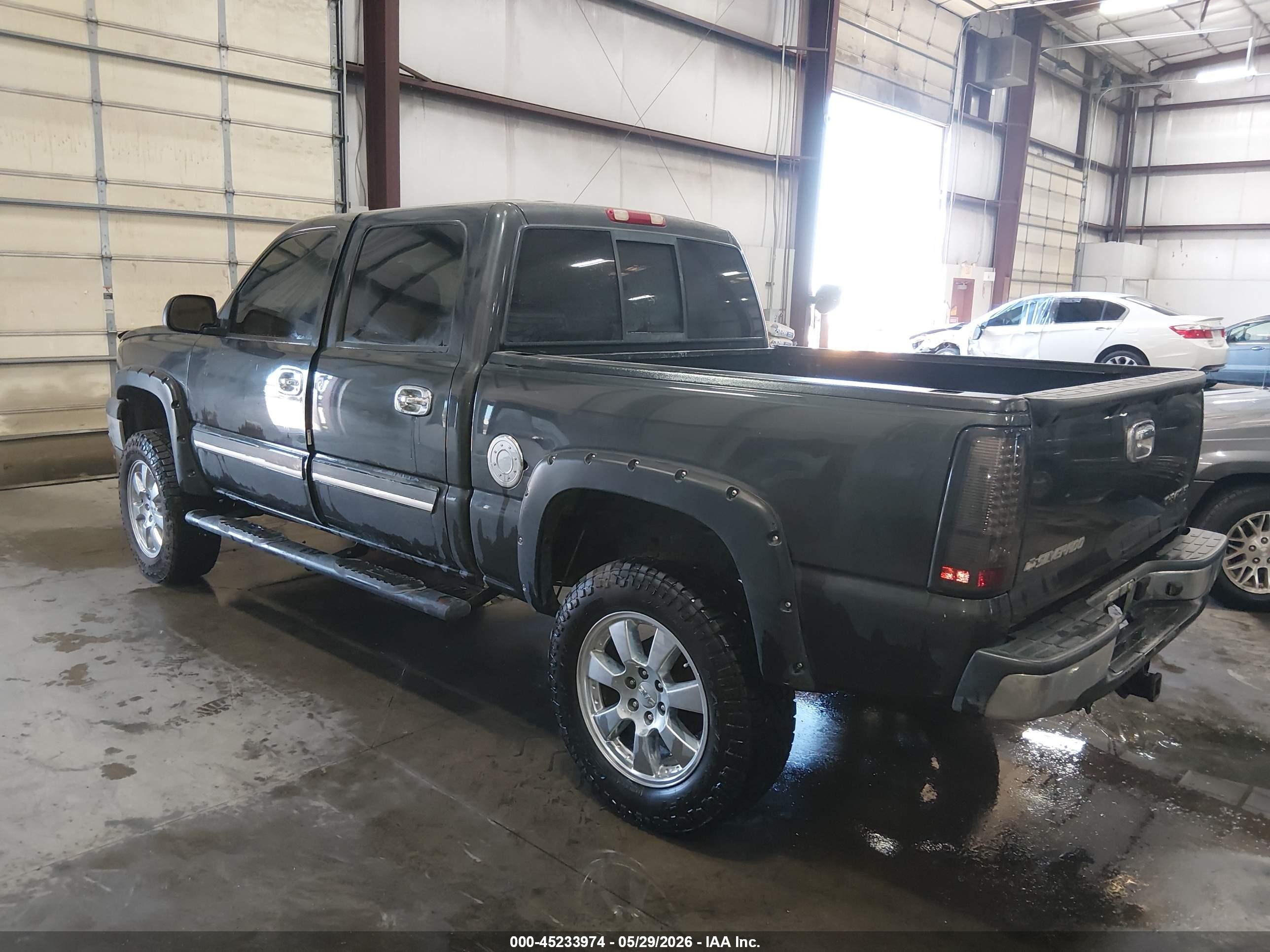 2005 Chevrolet Silverado 1500 Z71 Gray vin: 2GCEK13T651298397