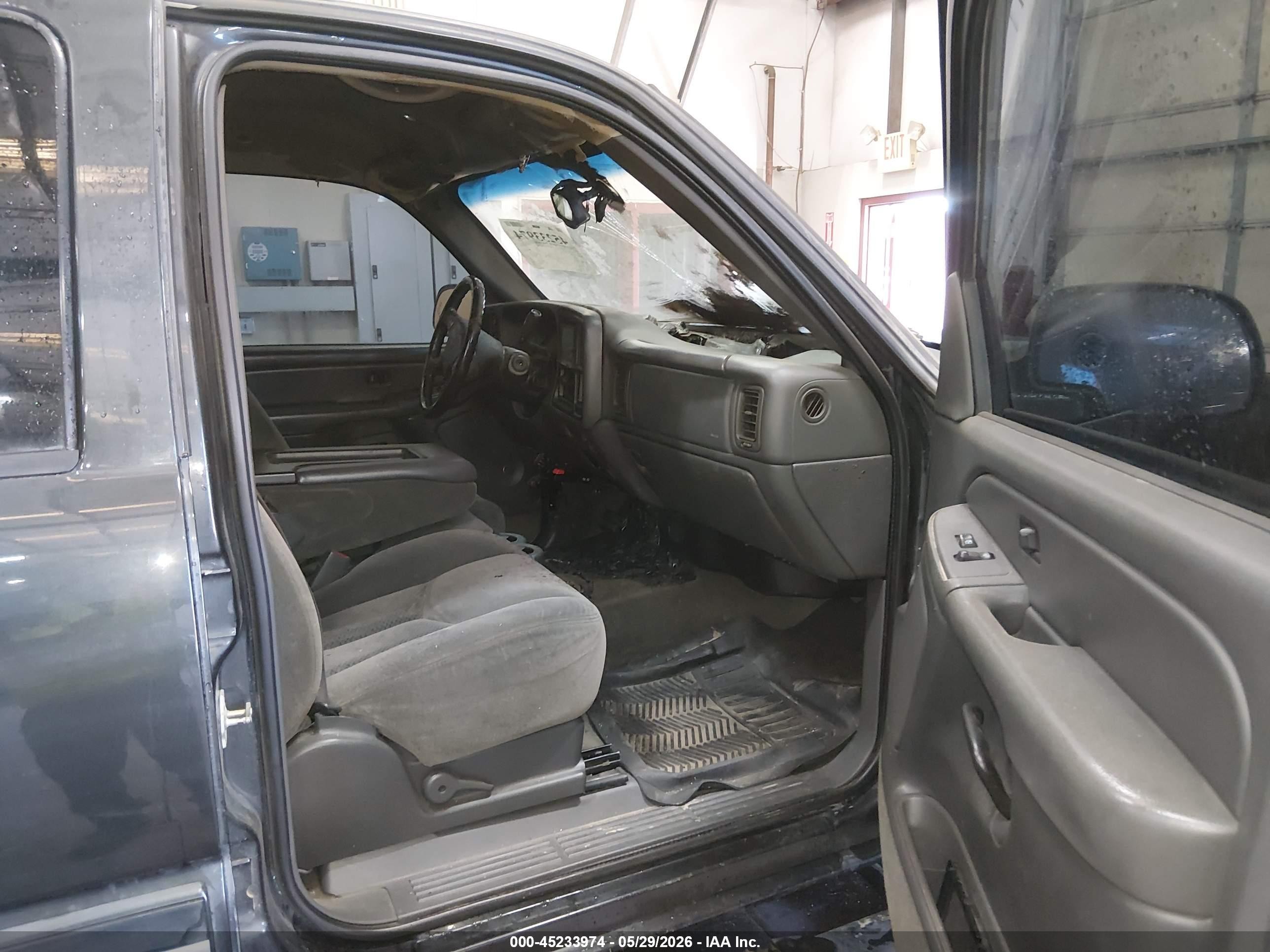 2005 Chevrolet Silverado 1500 Z71 Gray vin: 2GCEK13T651298397