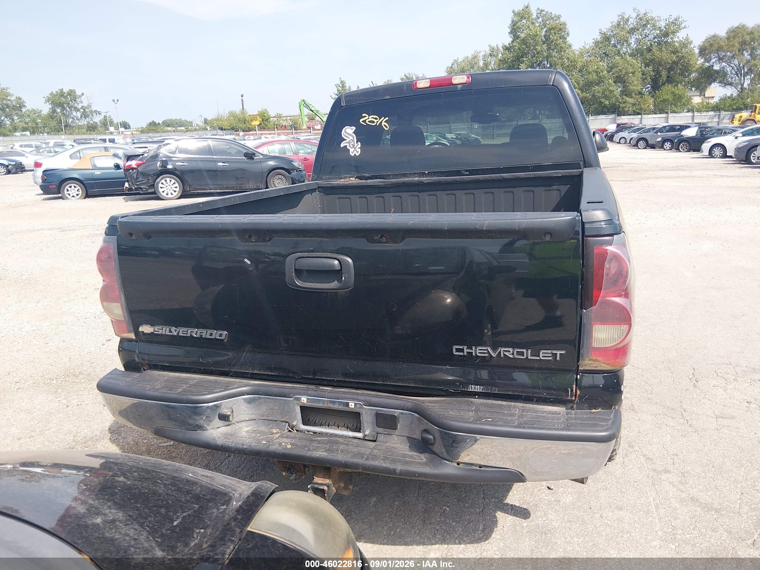 2005 Chevrolet Silverado 1500 Z71 Black vin: 2GCEK13T651341135