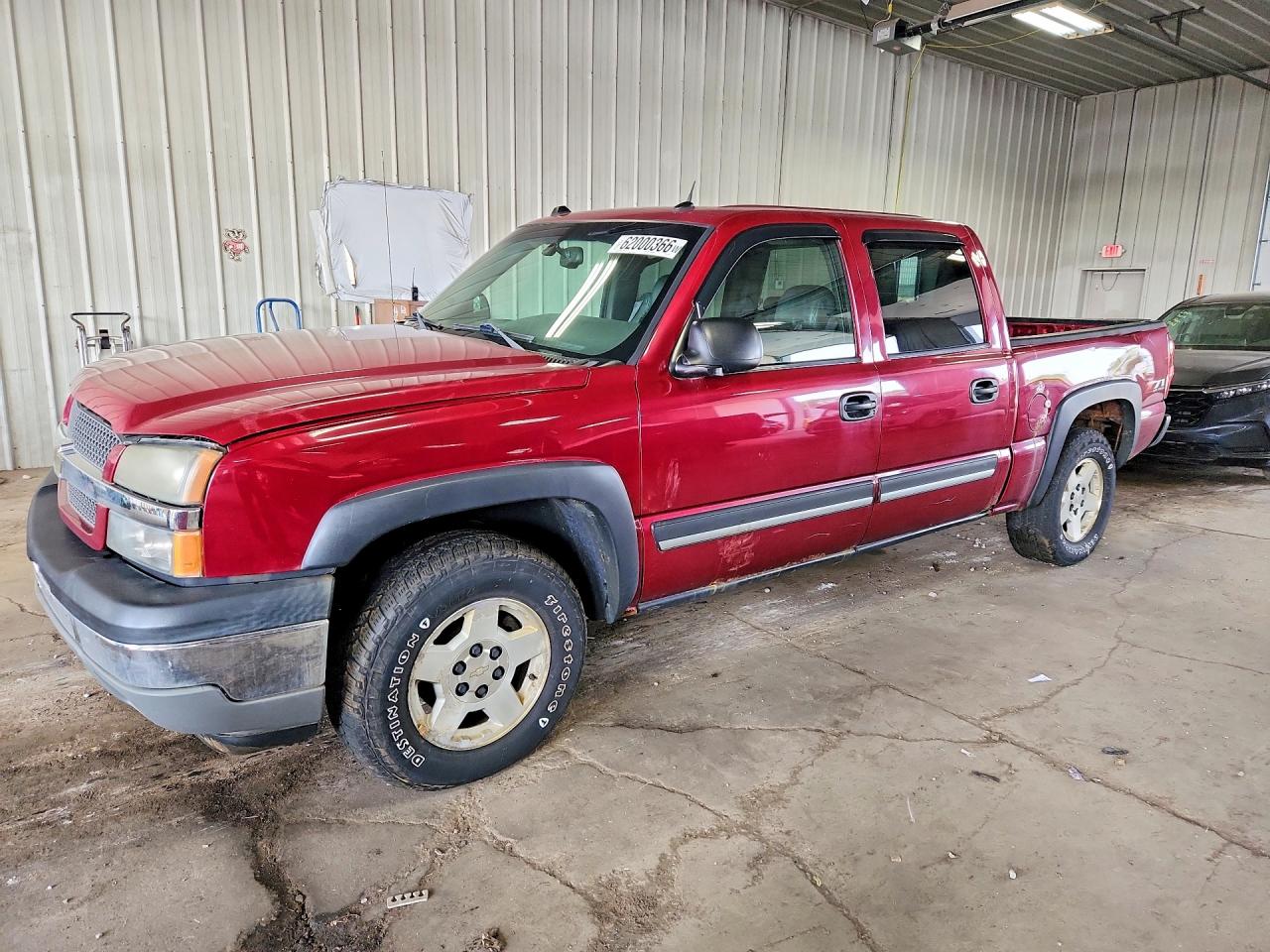 2005 Chevrolet Silverado K1500 Burgundy vin: 2GCEK13T651386351