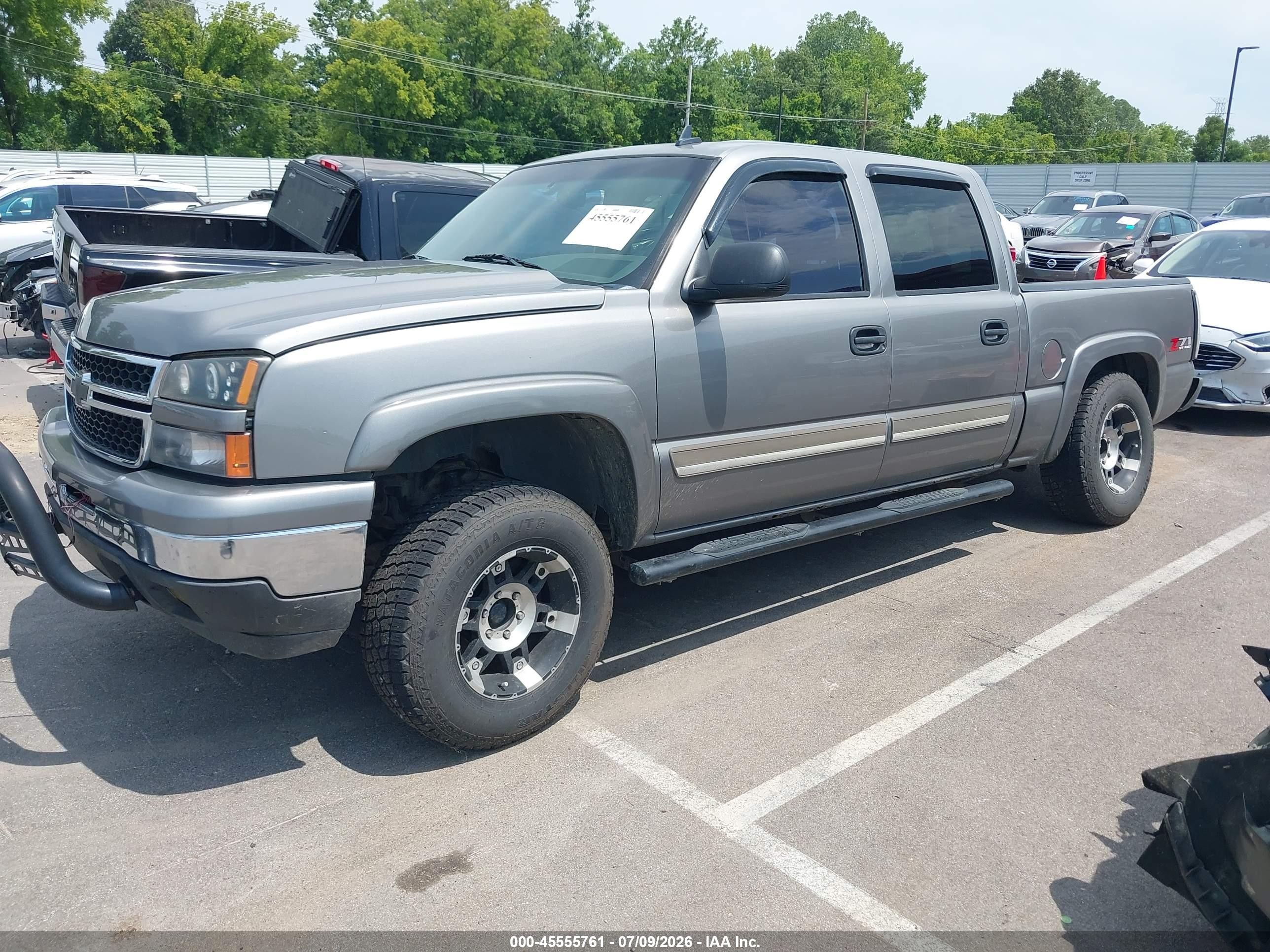 2006 Chevrolet Silverado 1500 Lt1 Gray vin: 2GCEK13T661181078
