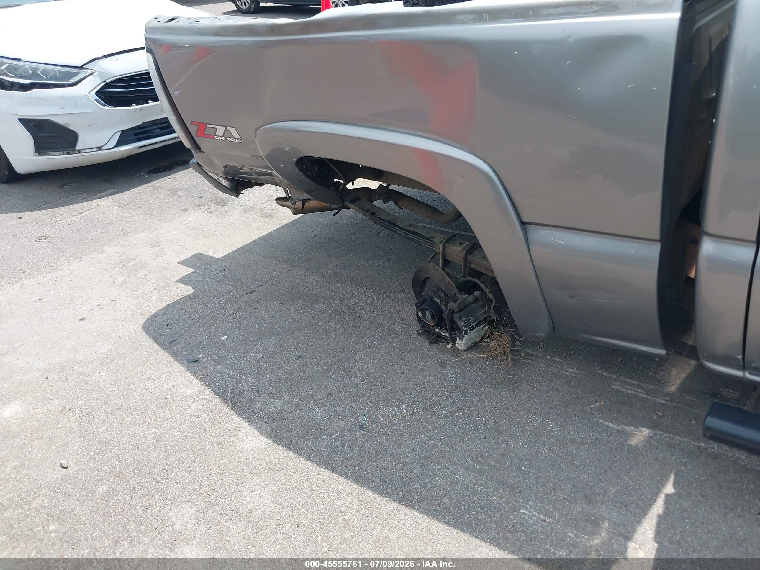 2006 Chevrolet Silverado 1500 Lt1 Gray vin: 2GCEK13T661181078