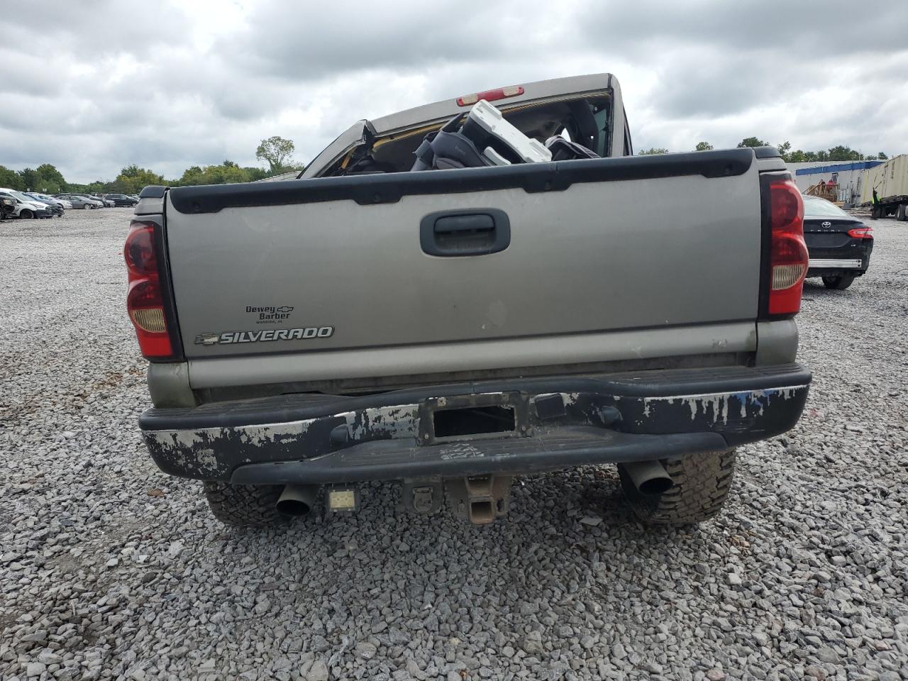 2006 Chevrolet Silverado K1500 Серый vin: 2GCEK13T661196793