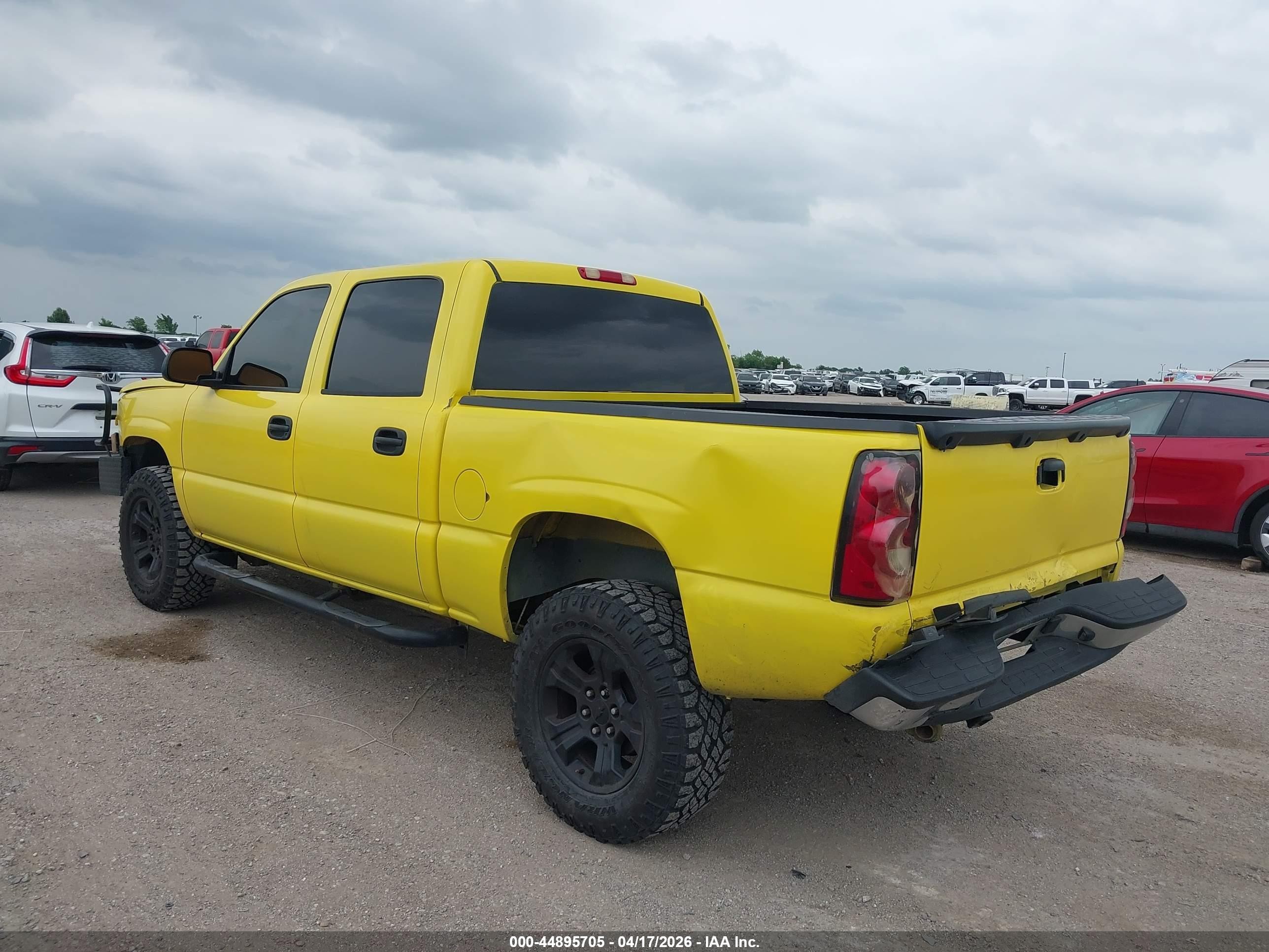 2006 Chevrolet Silverado 1500 Lt1 Yellow vin: 2GCEK13T661210076