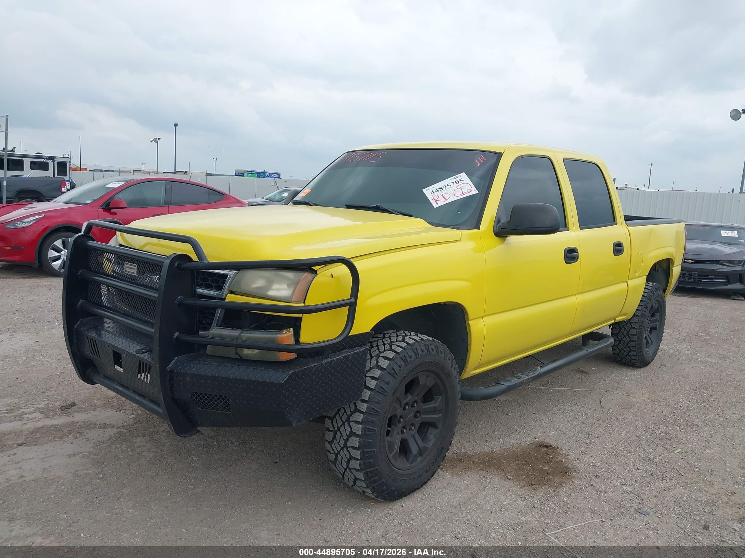 2006 Chevrolet Silverado 1500 Lt1 Yellow vin: 2GCEK13T661210076