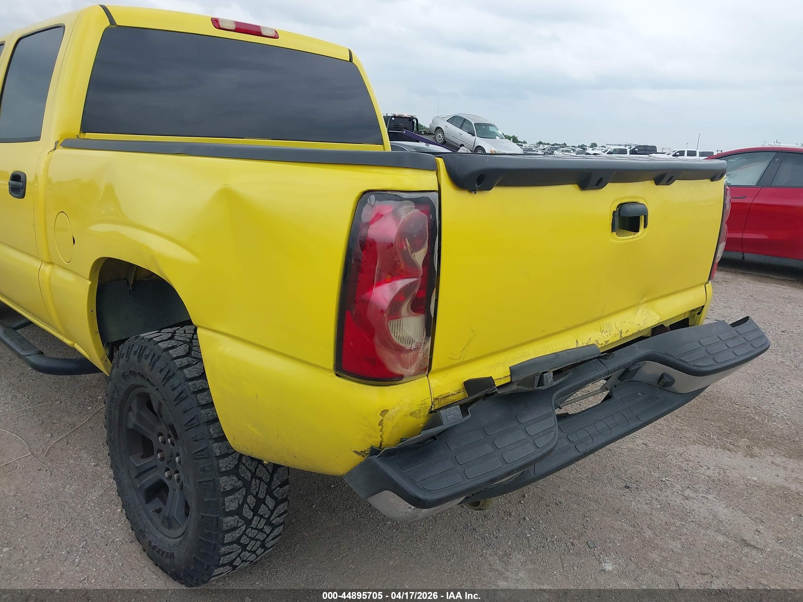 2006 Chevrolet Silverado 1500 Lt1 Yellow vin: 2GCEK13T661210076