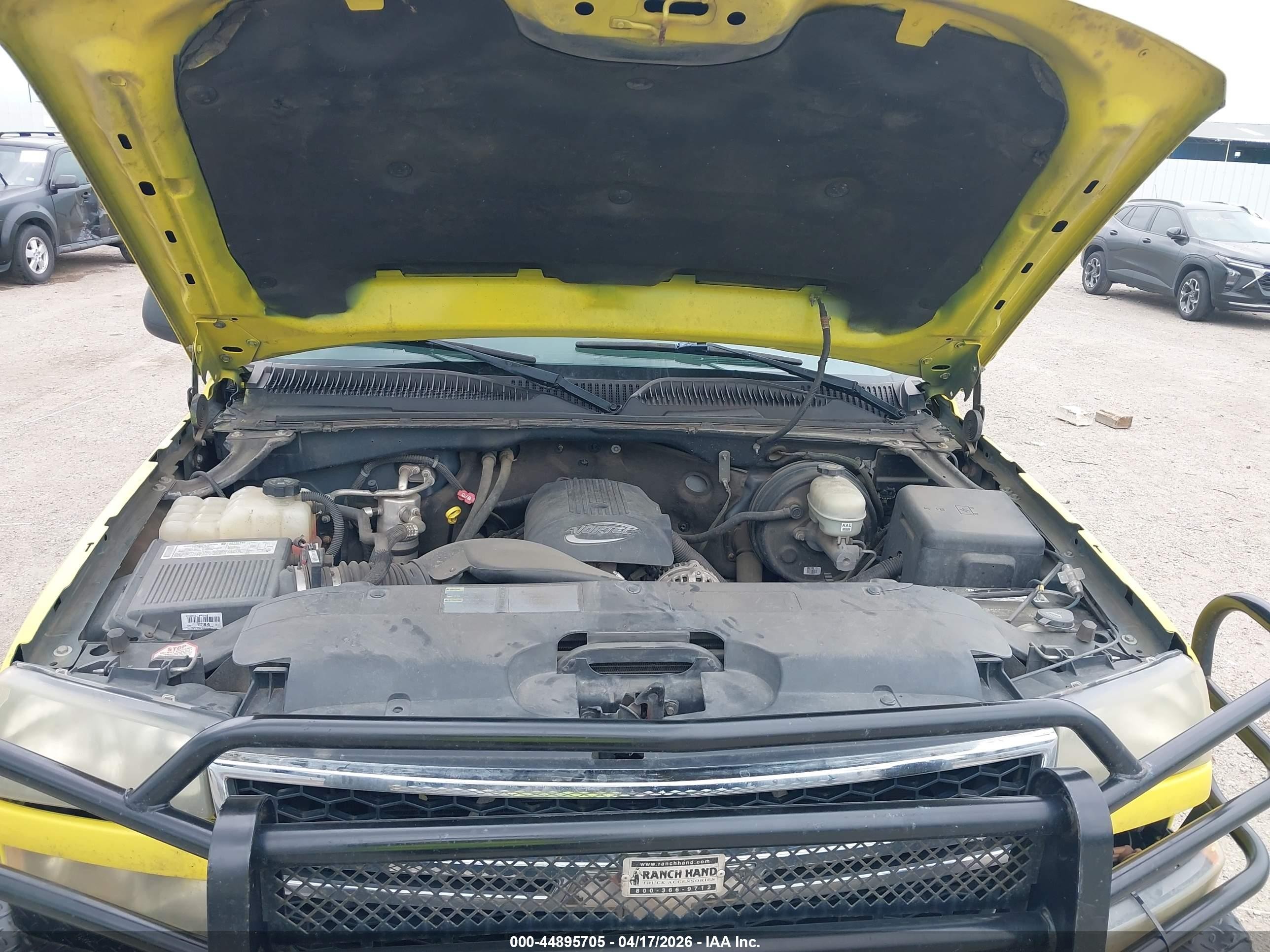 2006 Chevrolet Silverado 1500 Lt1 Yellow vin: 2GCEK13T661210076