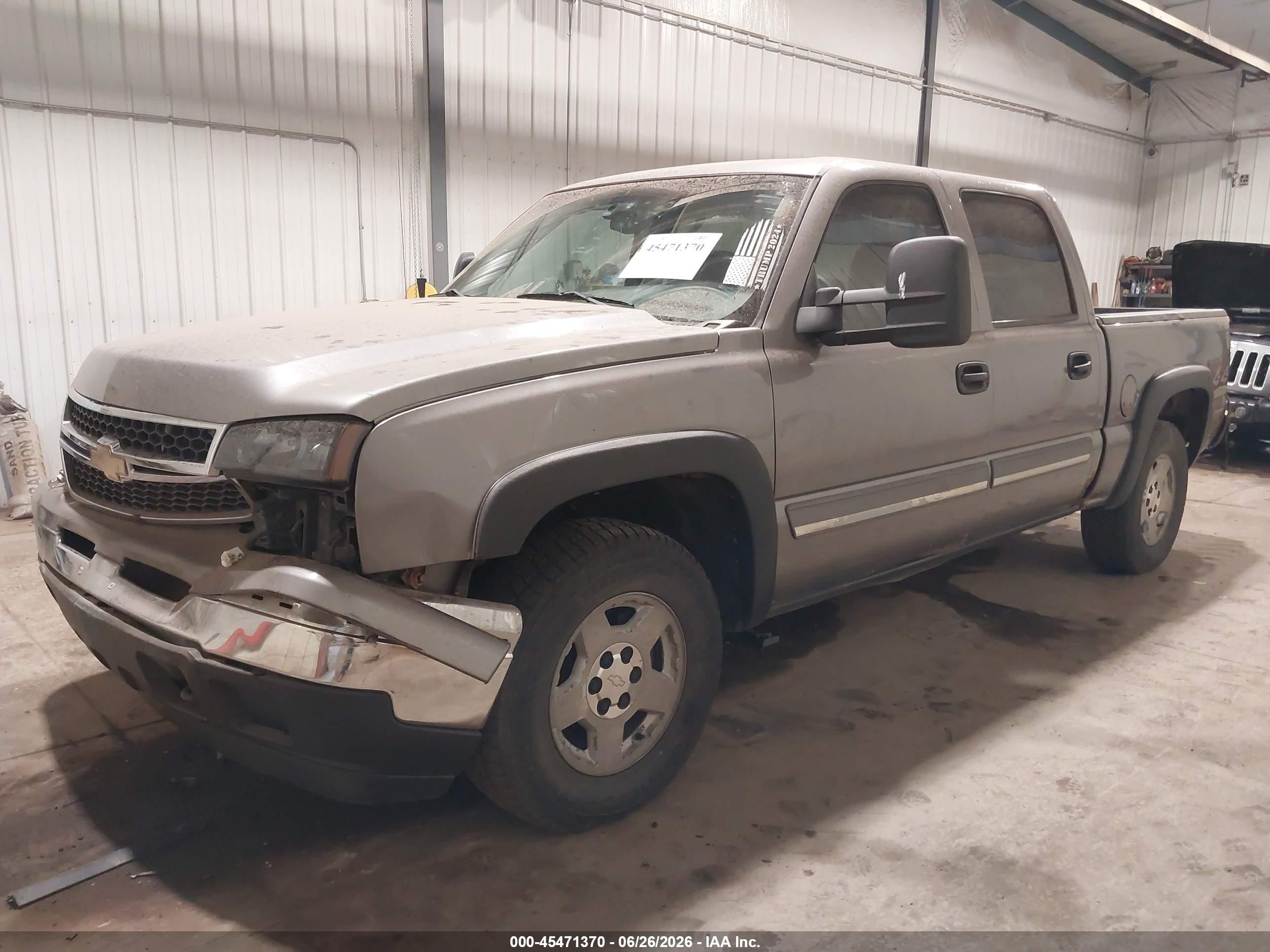 2006 Chevrolet Silverado 1500 Lt1 Gray vin: 2GCEK13T661237620