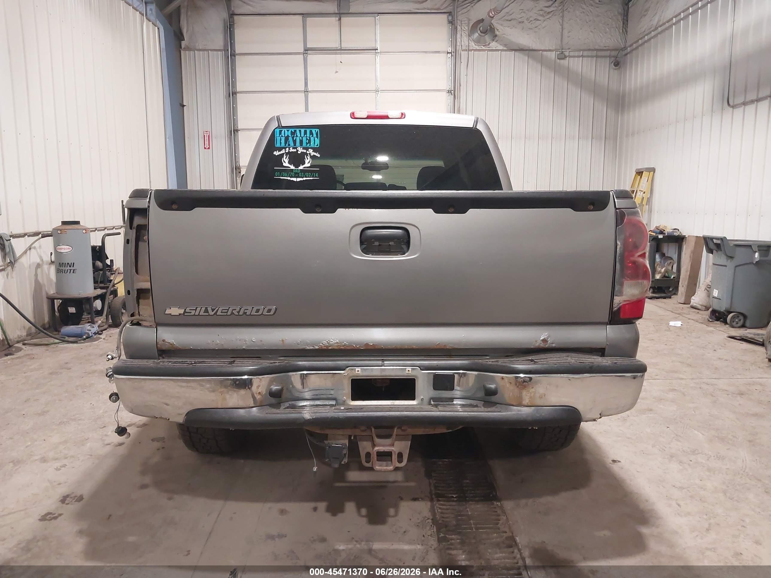 2006 Chevrolet Silverado 1500 Lt1 Gray vin: 2GCEK13T661237620