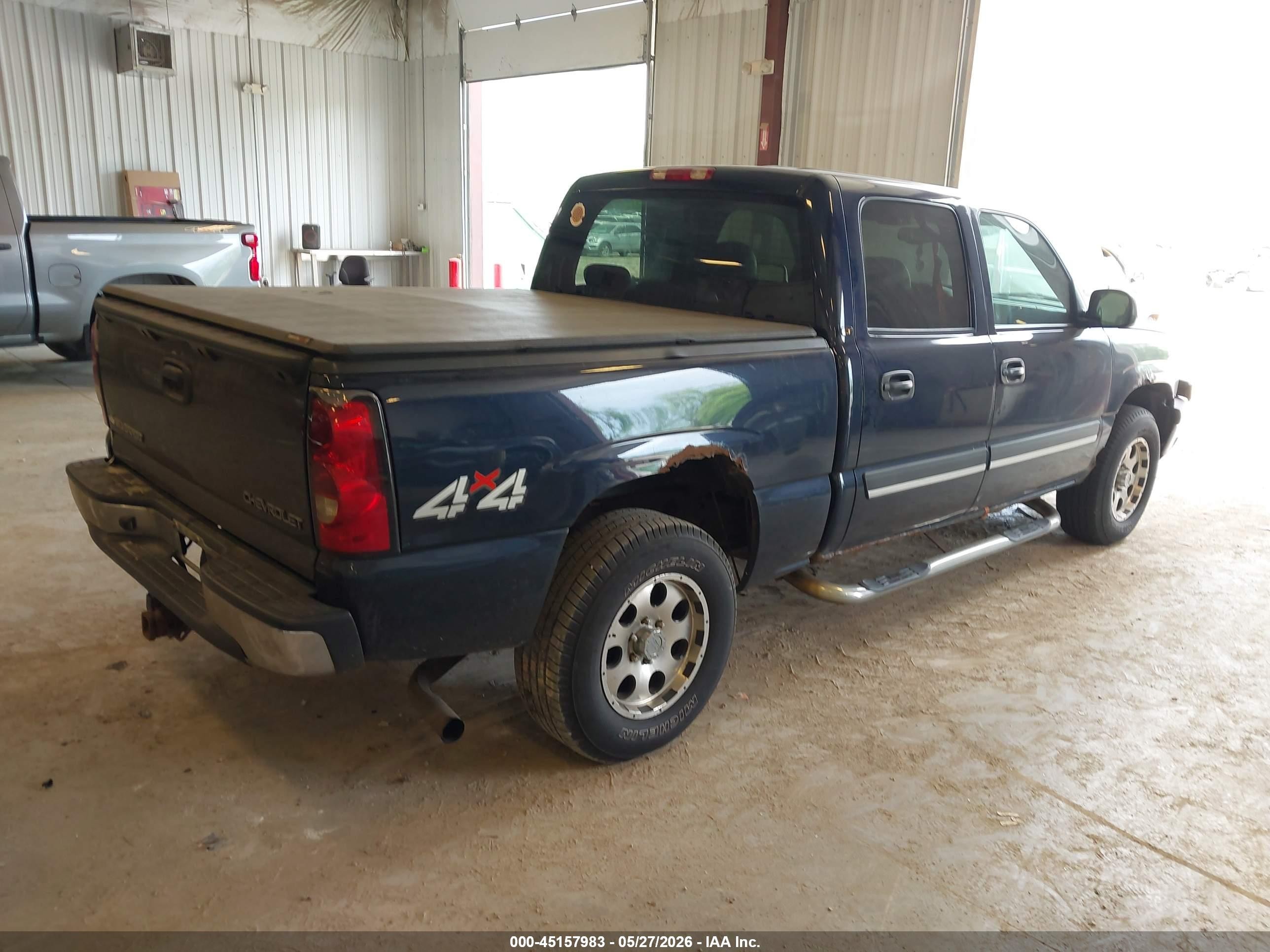 2004 Chevrolet Silverado 1500 Lt Dark Blue vin: 2GCEK13T741392836