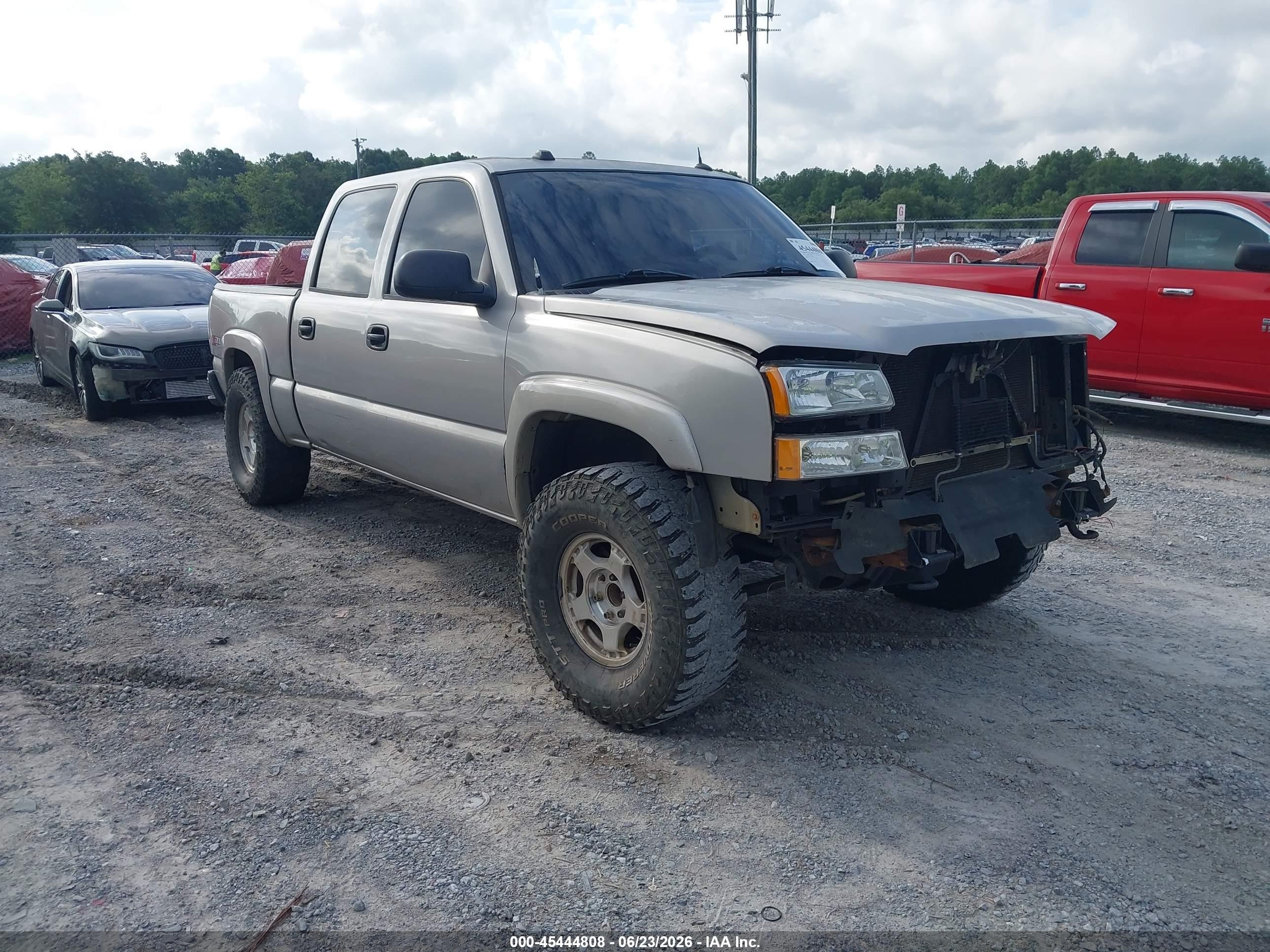 2005 Chevrolet Silverado 1500 Z71 Silver vin: 2GCEK13T751325980