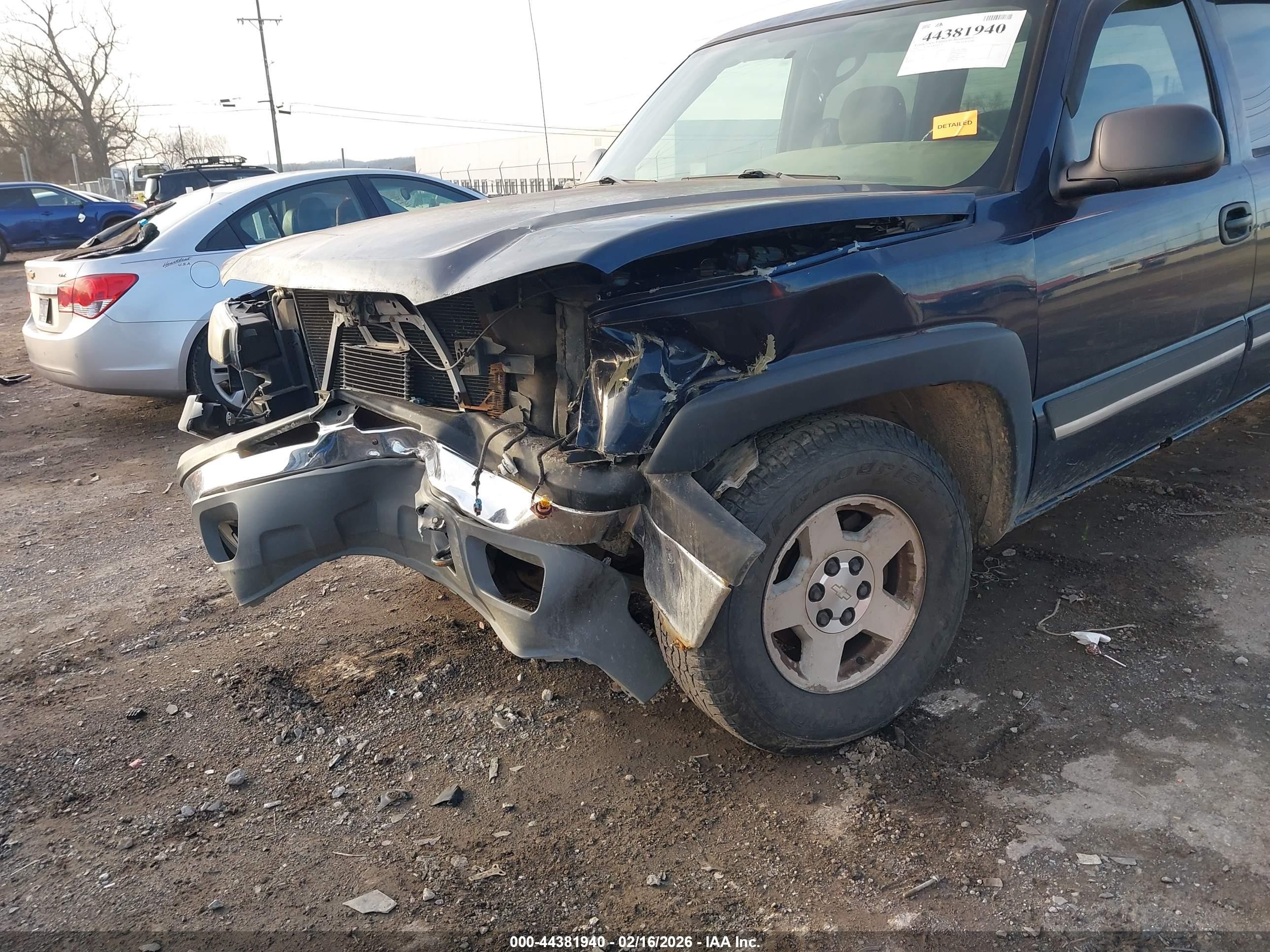 2005 Chevrolet Silverado 1500 Z71 Dark Blue vin: 2GCEK13T751339149