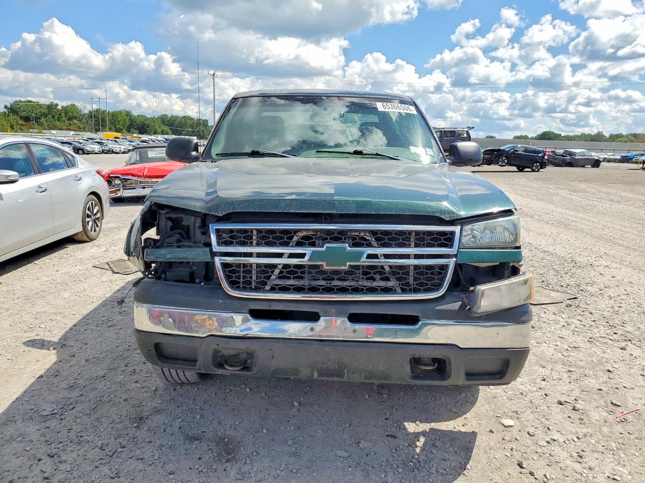 2006 Chevrolet Silverado K1500 Green vin: 2GCEK13T761133315