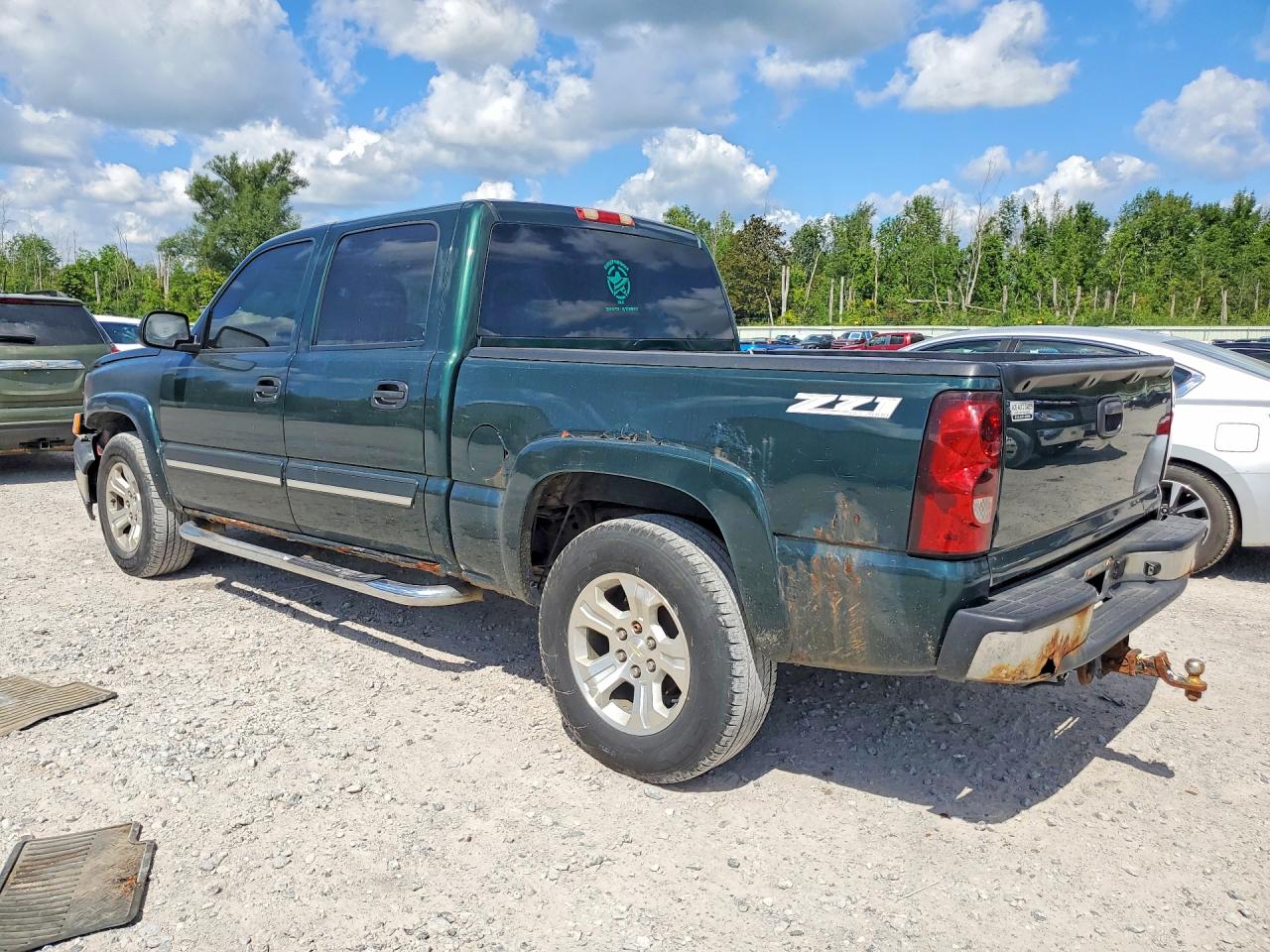 2006 Chevrolet Silverado K1500 Green vin: 2GCEK13T761133315