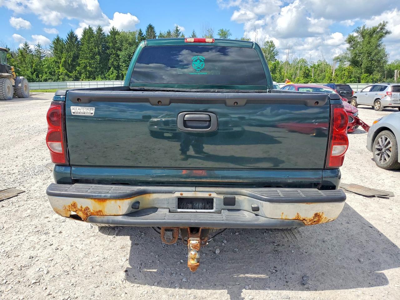 2006 Chevrolet Silverado K1500 Green vin: 2GCEK13T761133315