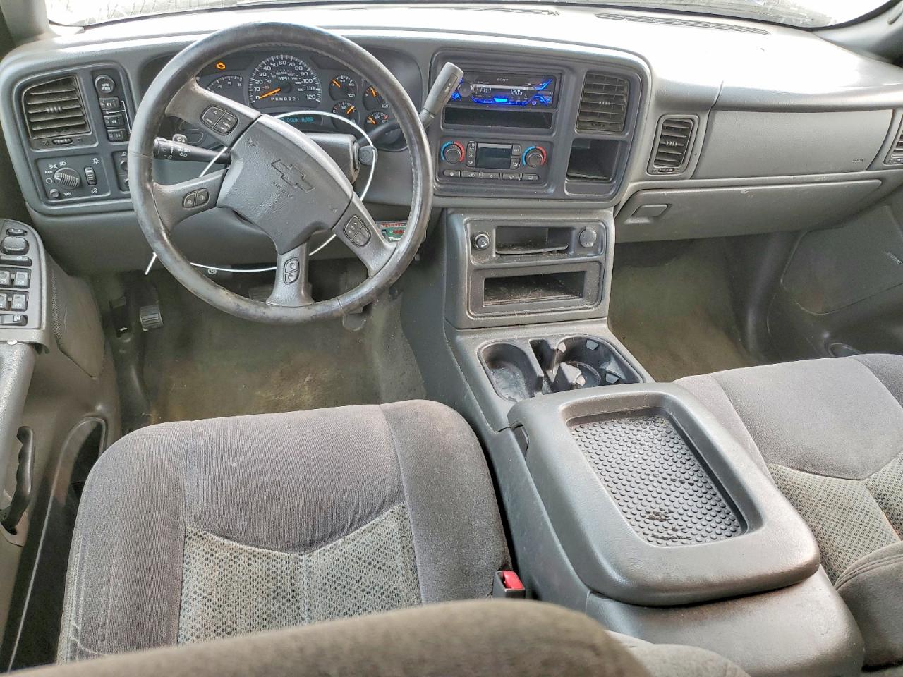 2006 Chevrolet Silverado K1500 Blue vin: 2GCEK13T761144654