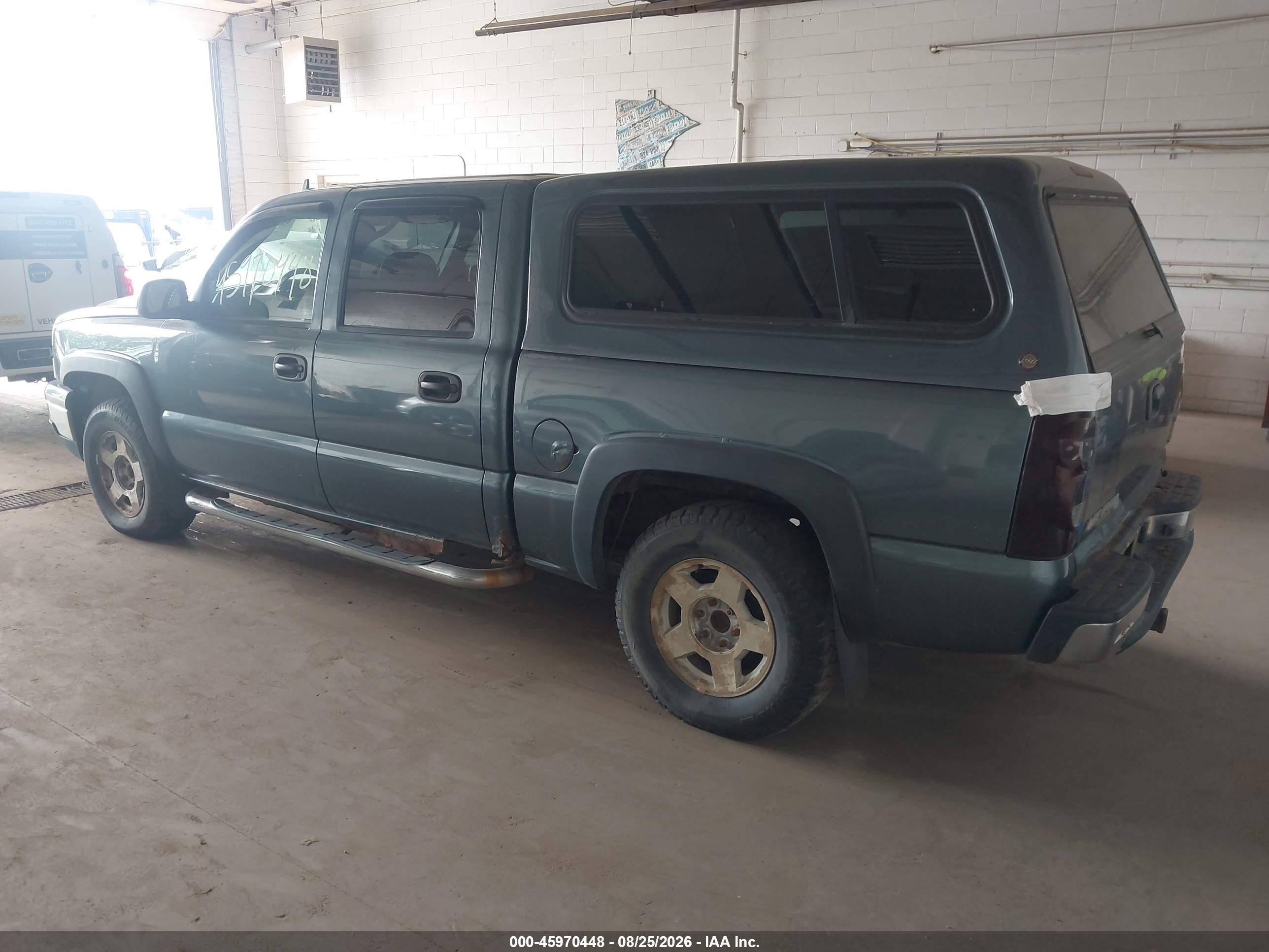 2006 Chevrolet Silverado 1500 Lt3 Gray vin: 2GCEK13T761155332