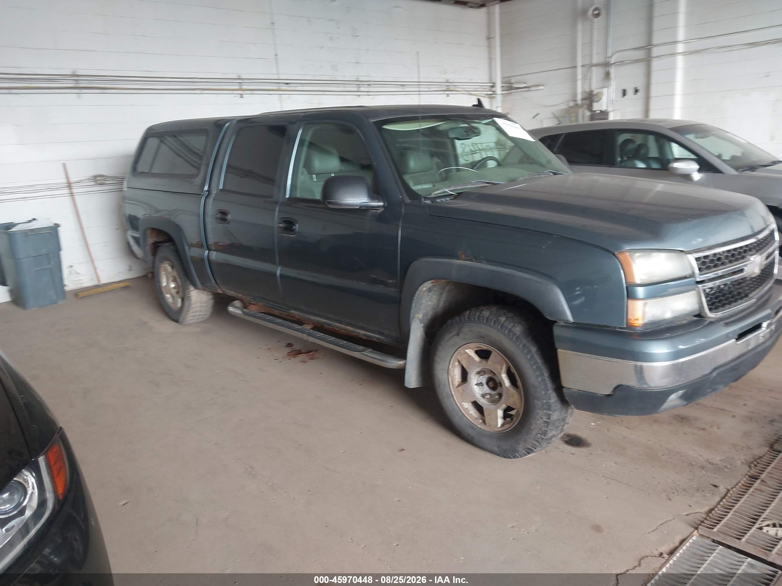 2006 Chevrolet Silverado 1500 Lt3 Gray vin: 2GCEK13T761155332