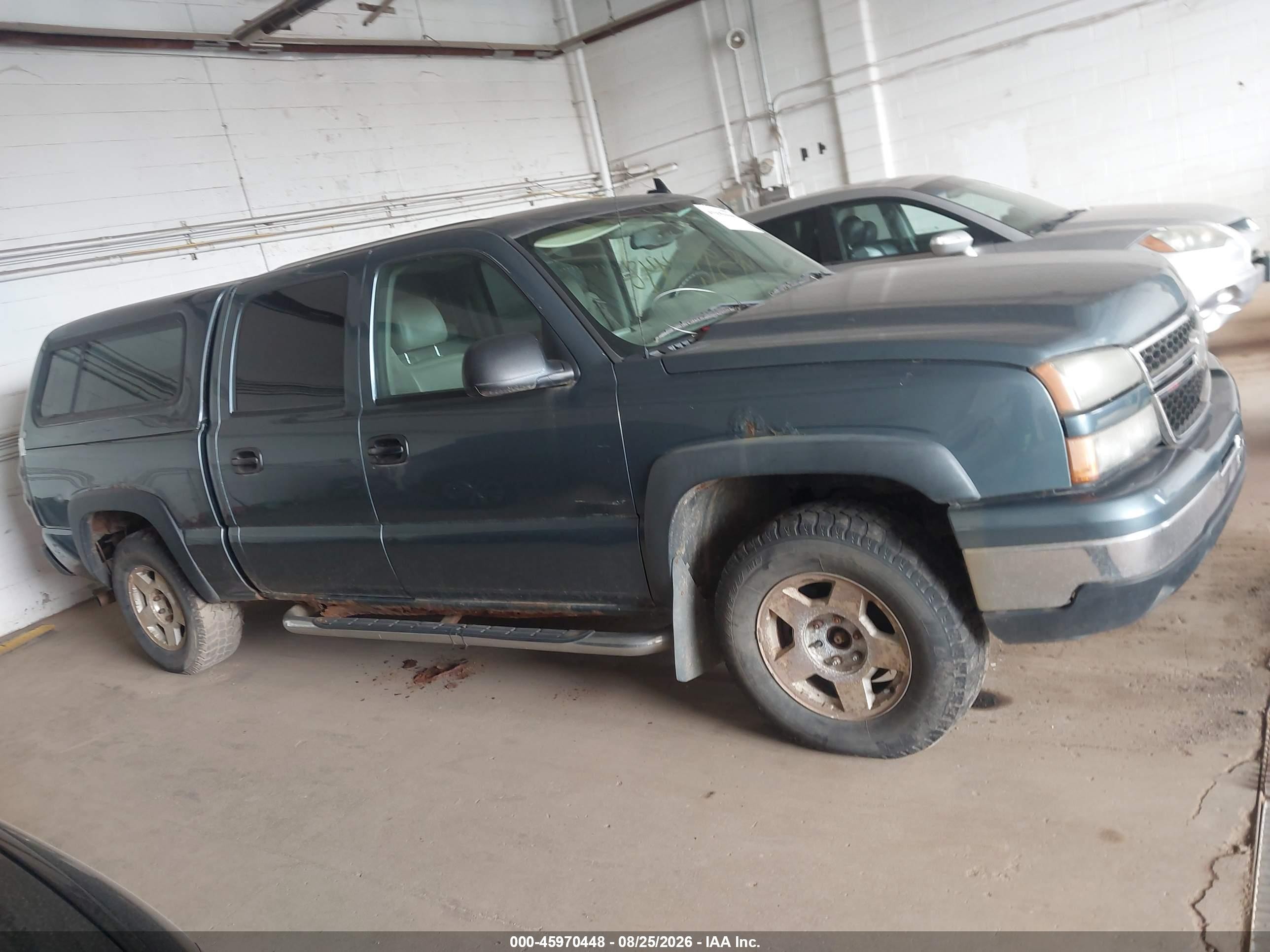 2006 Chevrolet Silverado 1500 Lt3 Gray vin: 2GCEK13T761155332