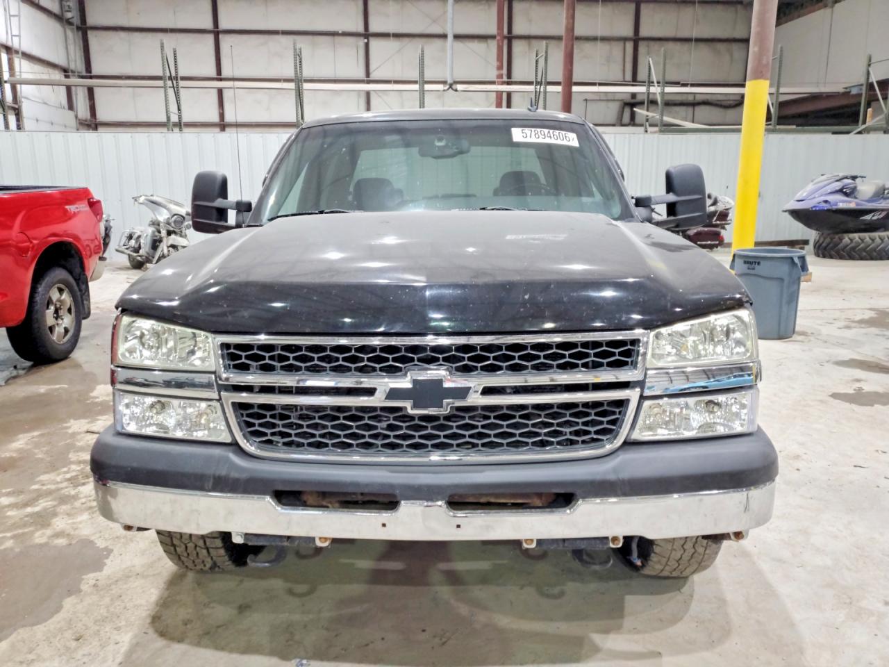 2006 Chevrolet Silverado K1500 Black vin: 2GCEK13T761160823