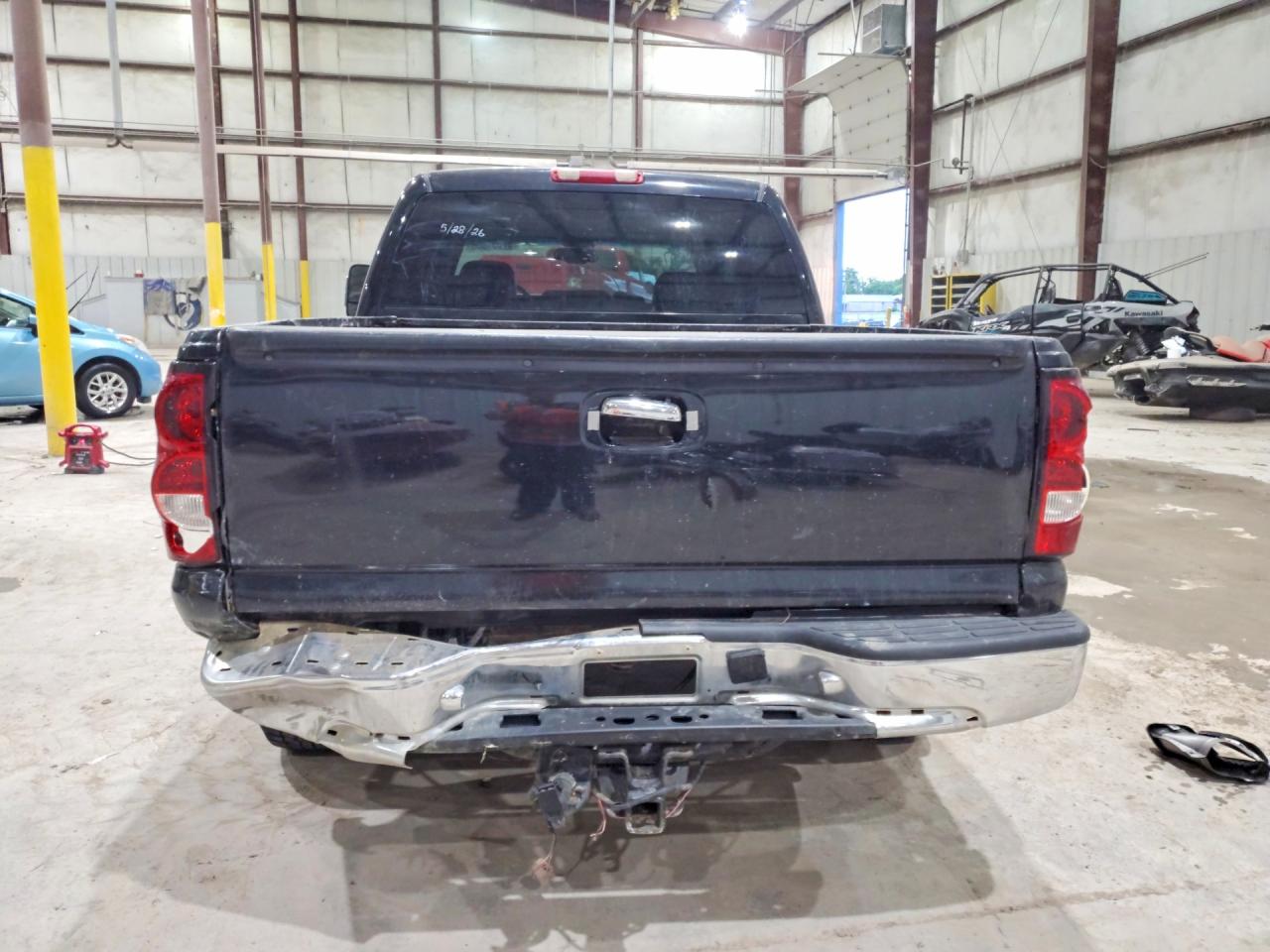 2006 Chevrolet Silverado K1500 Black vin: 2GCEK13T761160823
